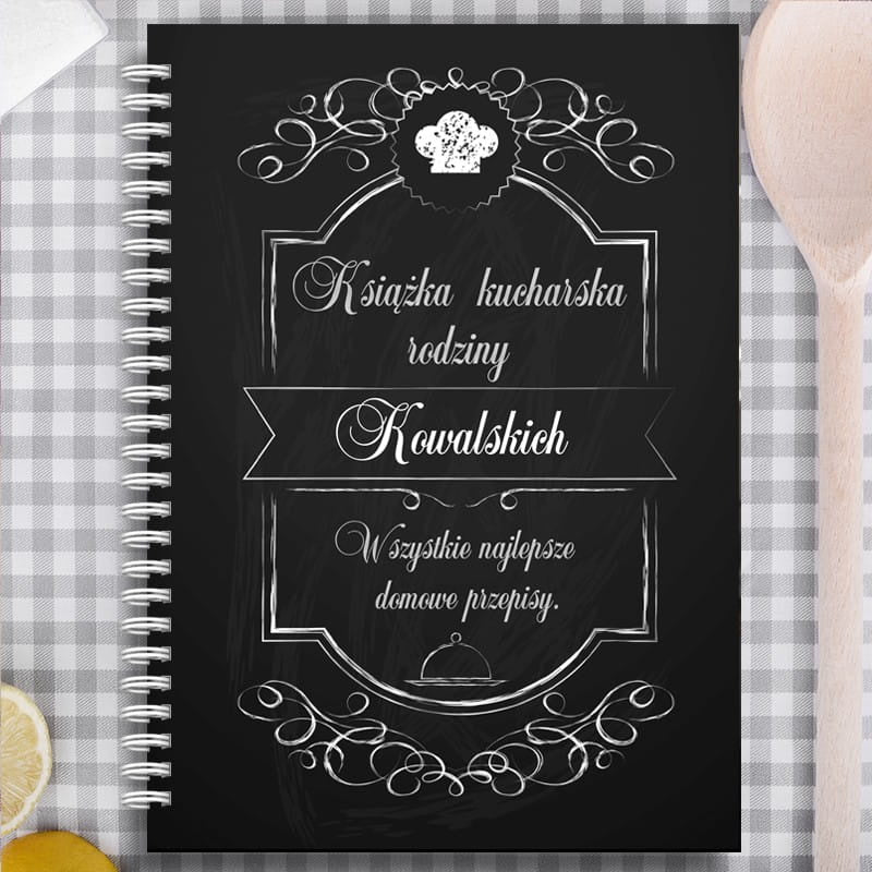 Personalizowany przepiśnik dla kucharza