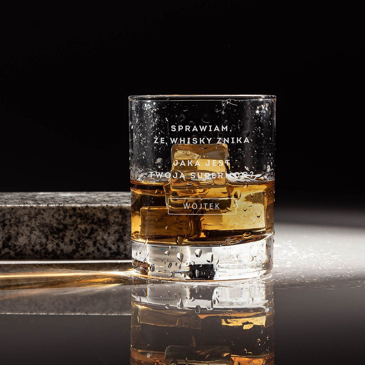 Szklanka do whisky z grawerem - prezenty na urodziny dla faceta prezent dla faceta szklanka z grawerem do whisky