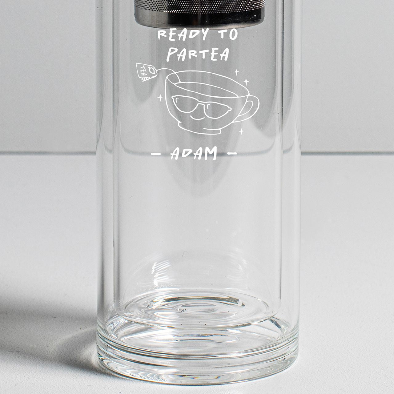 Bidon z zaparzaczem dla kolegi - śmieszny prezent prezent dla kolegi personalizowany bidon bidon z sitkiem