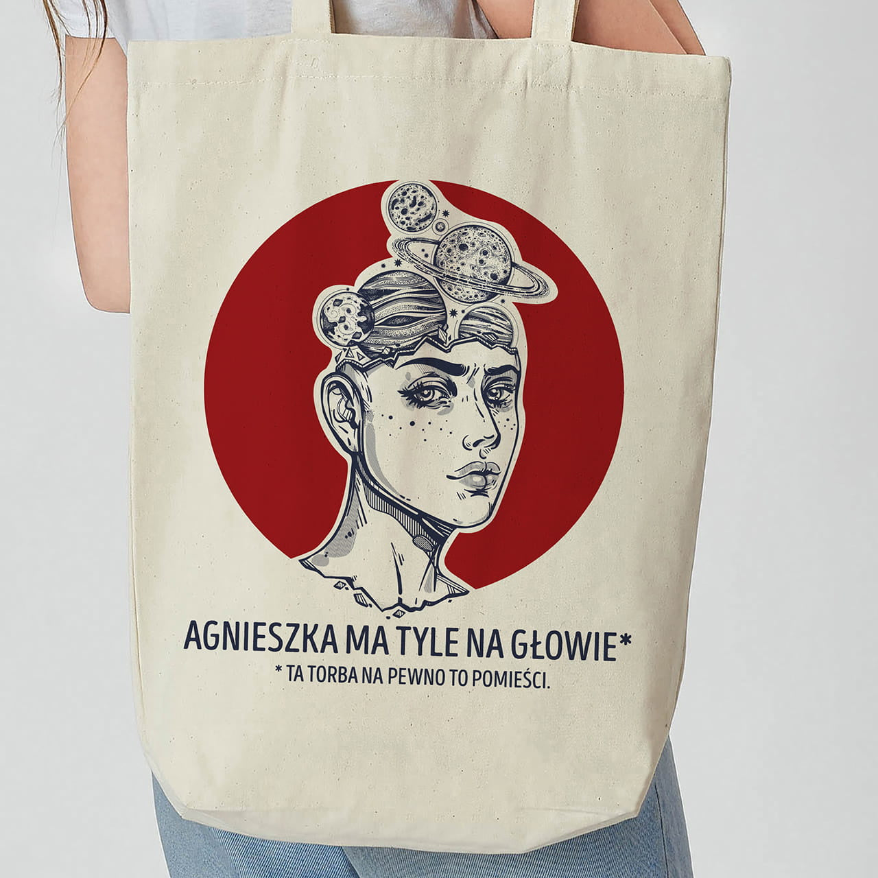 Personalizowana torba z nadrukiem na Dzień Kobiet