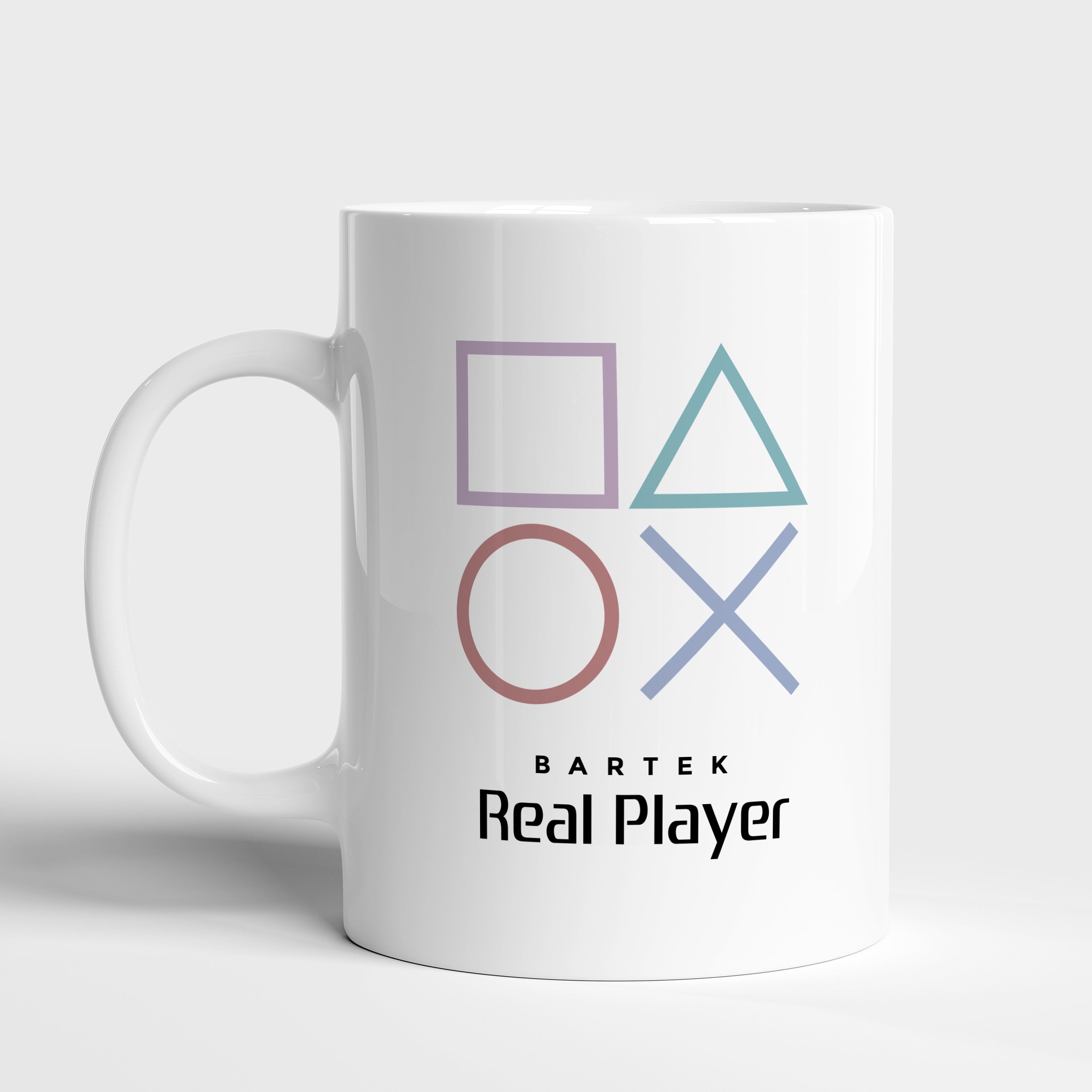 Kubek gracza - Real Player personalizowany kubek prezent dla gracza gadżet dla gracza kubek dla gracza