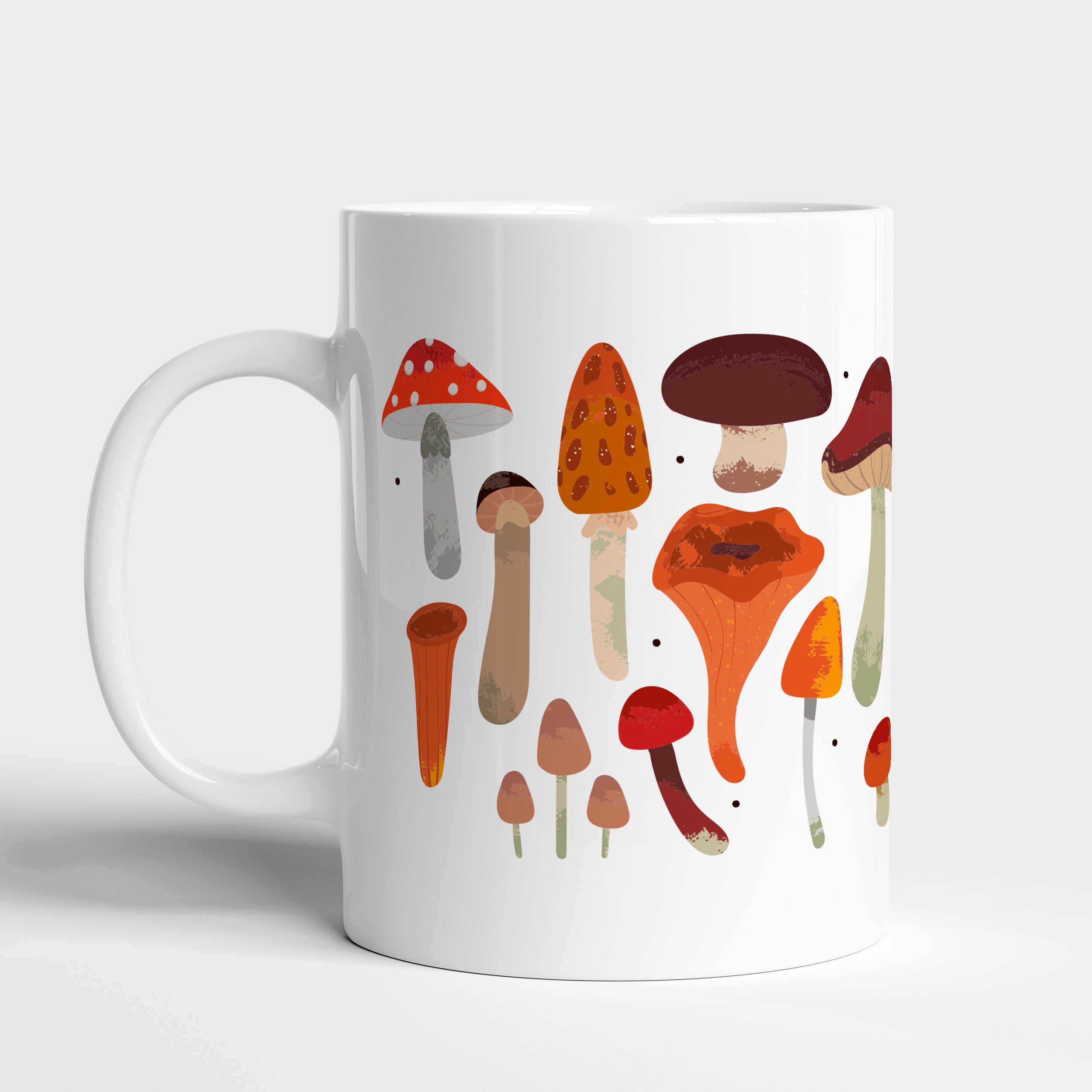 Imienny kubek na upominek dla grzybiarza prezent dla grzybiarza personalizowany kubek z imieniem