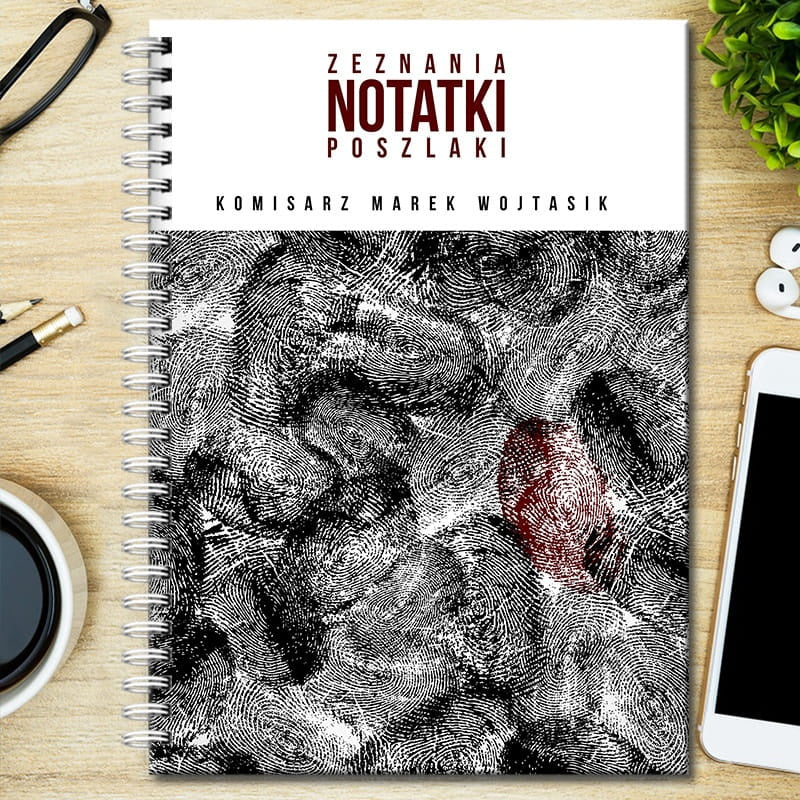 Personalizowany notes na urodziny dla policjanta
