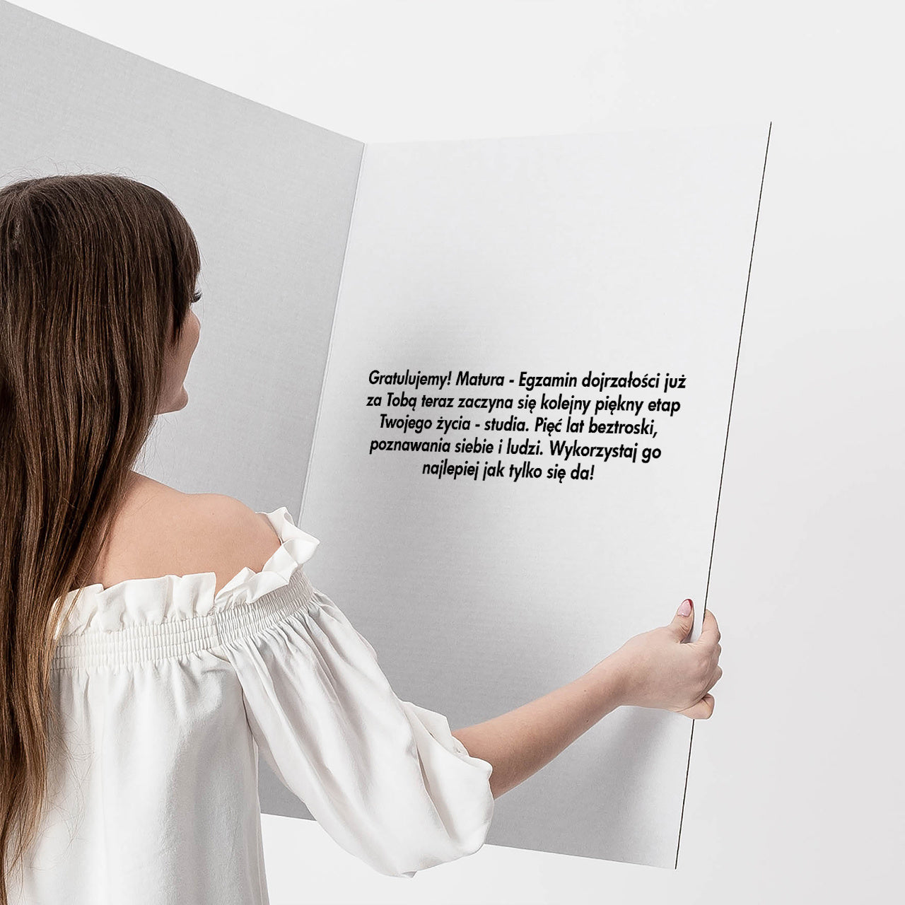 Personalizowana kartka gratulacyjna xxl - wielkie brawo kartka personalizowana kartka z gratulacjami