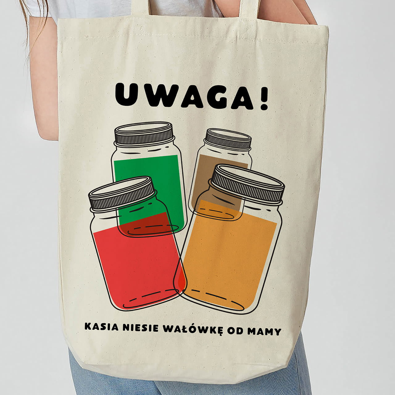 Śmieszna torba na prezent dla studentki