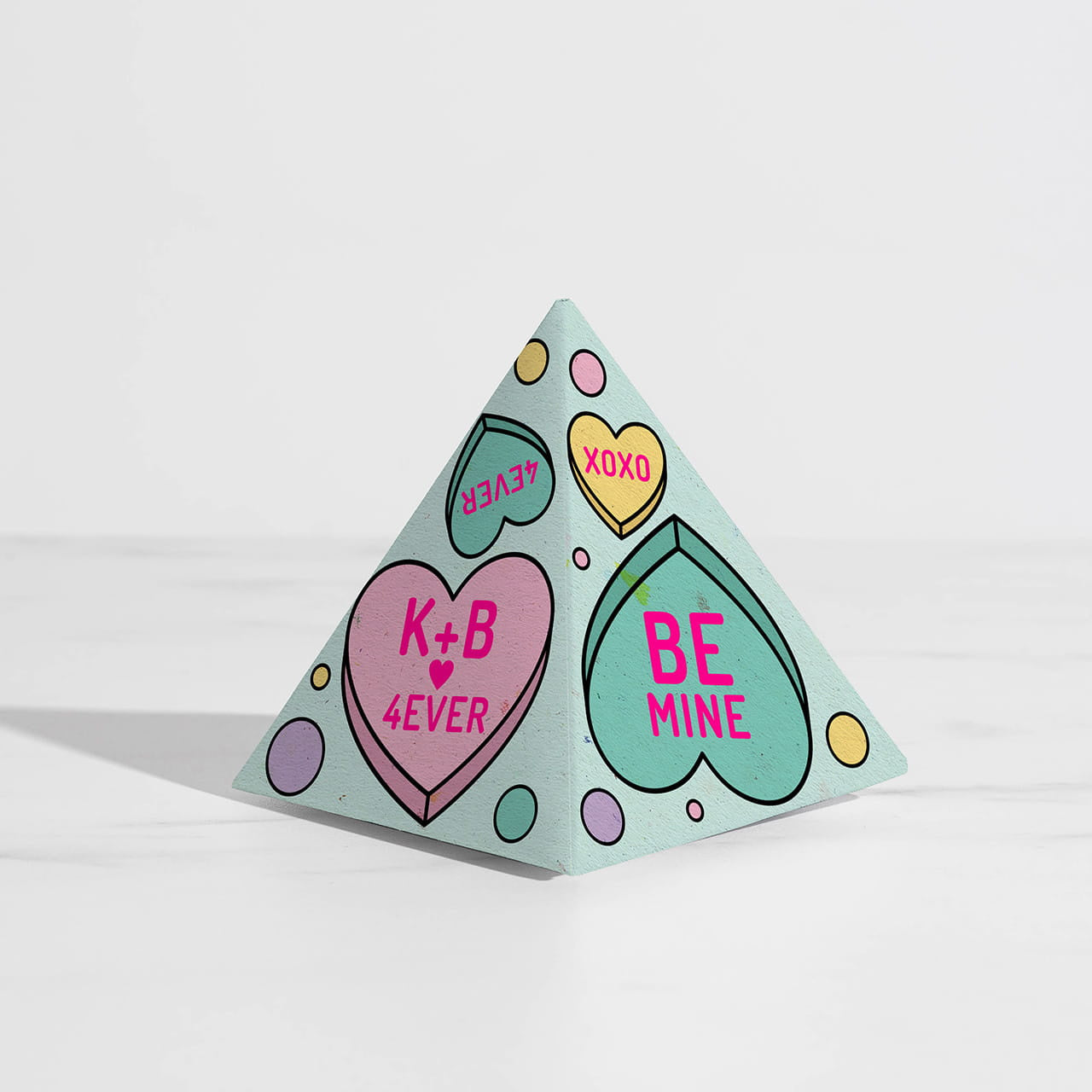 Personalizowana kula do kąpieli - drobiazg na Walentynki upominek na walentynki bomba do kąpieli upominek walentynkowy