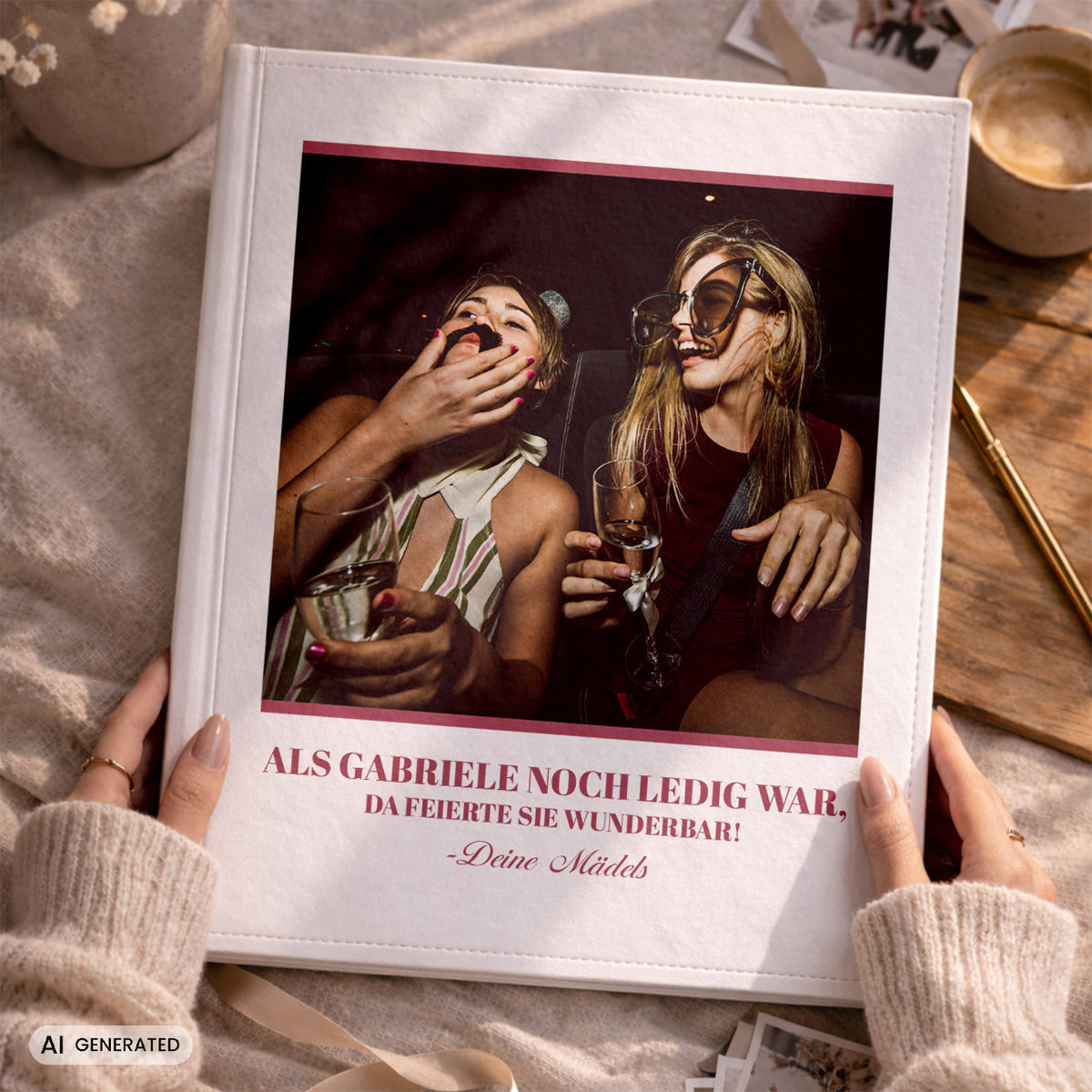 Album zum Junggesellinnenabschied - Geschenk zum JGA