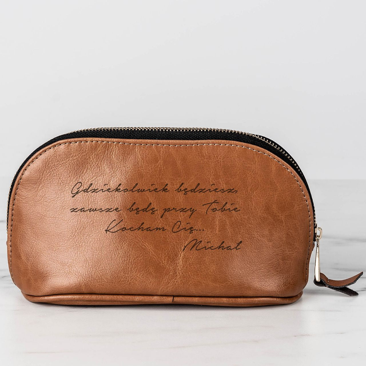 Personalizowana kosmetyczka damska - Zawsze - prezent dla ukochanej damska kosmetyczka prezent dla dziewczyny