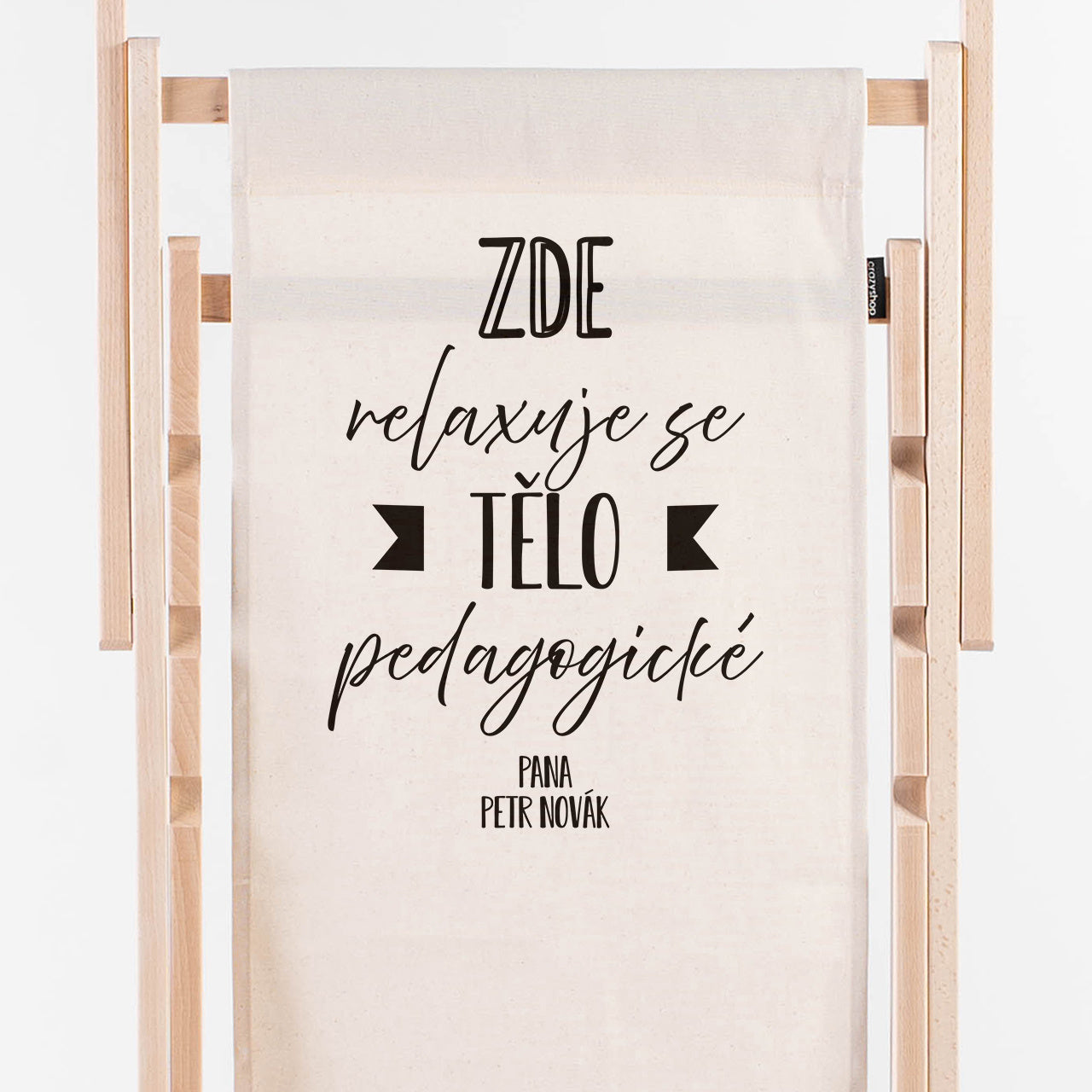 Lehátko k Dni učitele – vtipný dárek pro učitele