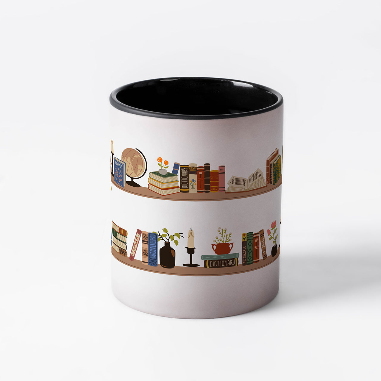 Magiczny kubek dla książkary prezent dla książkary kubek personalizowany prezent dla miłośnika książek