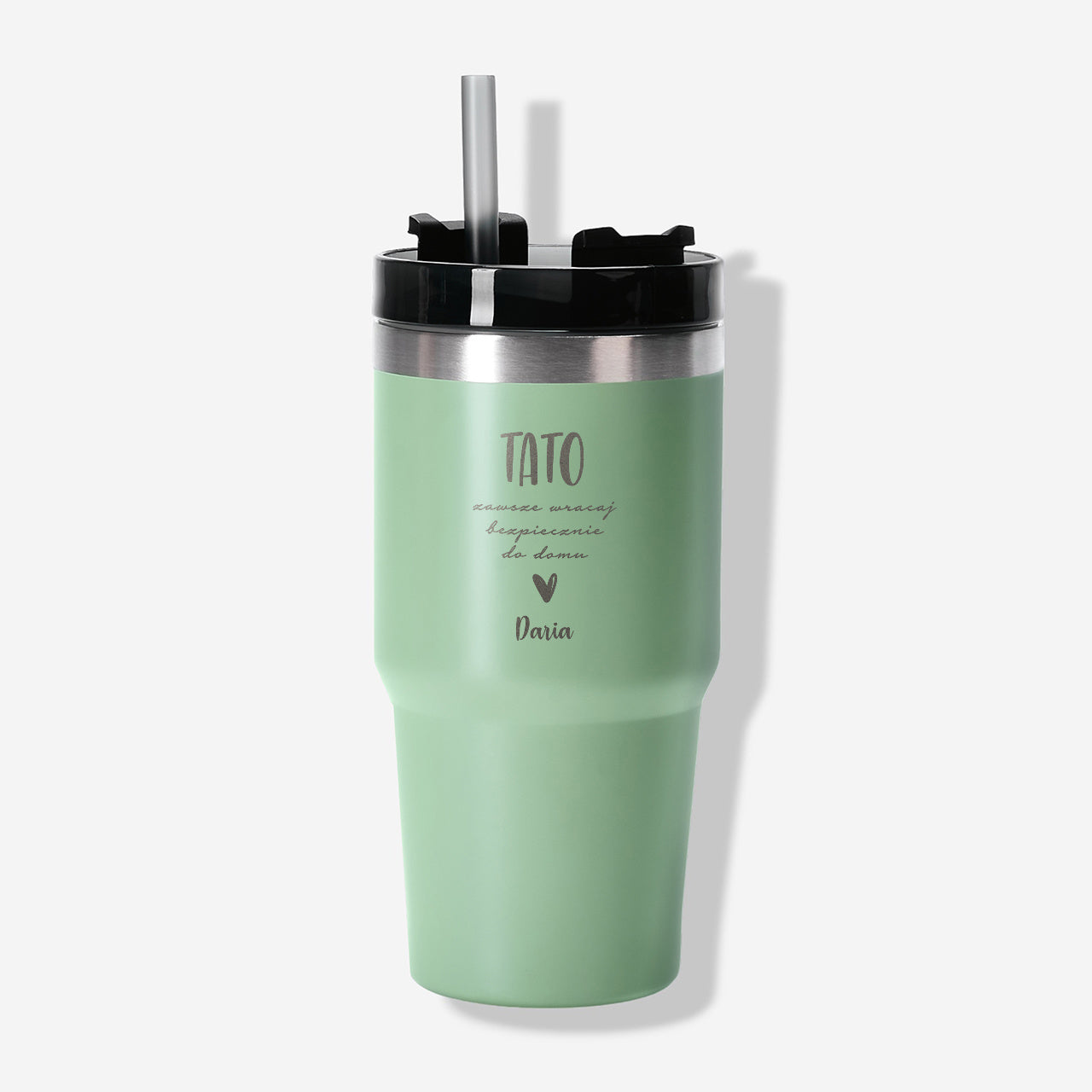 Personalizowany kubek termiczny na Dzień Ojca - Wracaj bezpiecznie