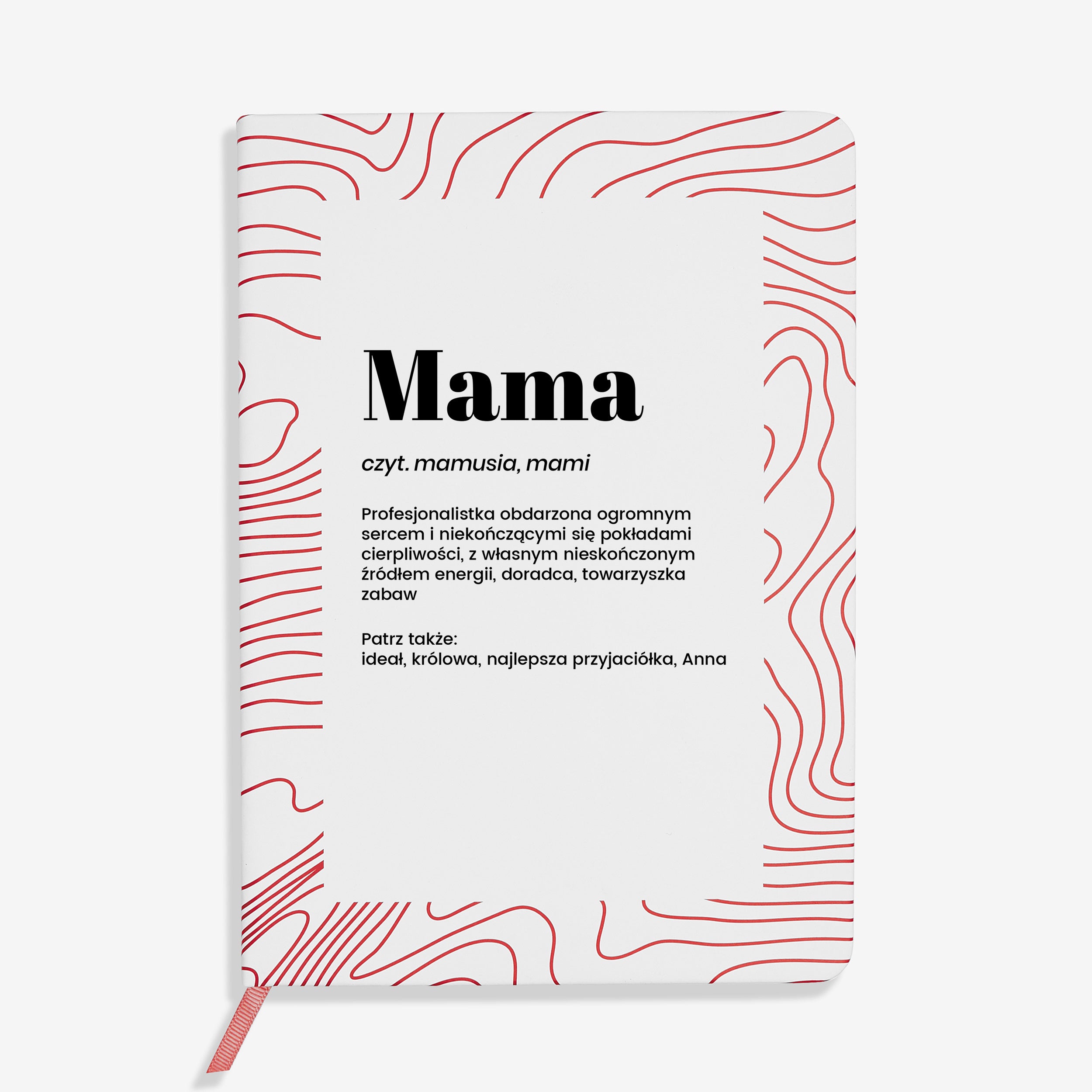 Notatnik personalizowany na Dzień Mamy wyjątkowy prezent dla mamy na Dzień Mamy