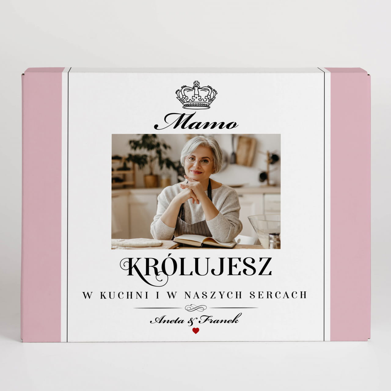 Zestaw prezentowy dla mamy - konfitury i deska do serów