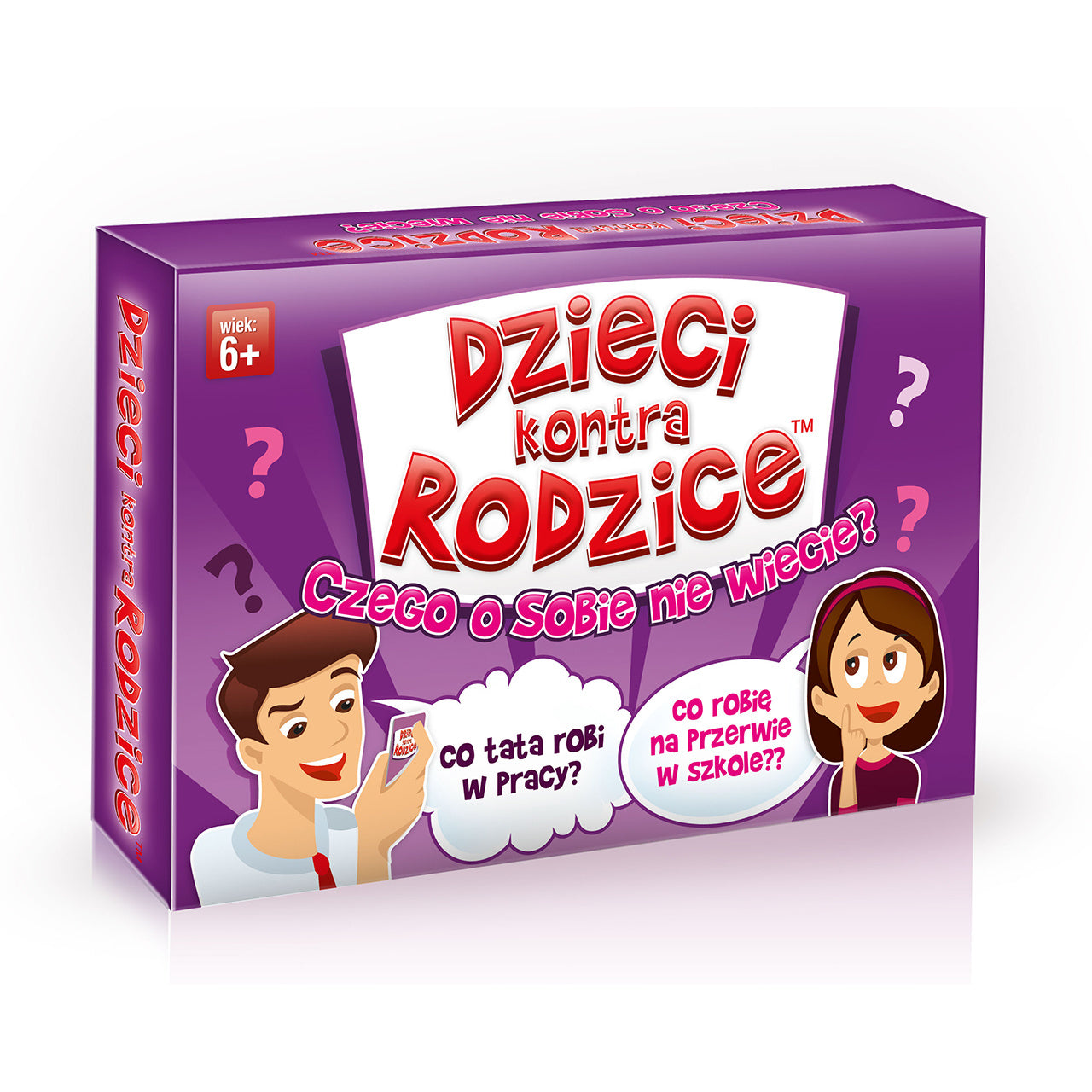 Gra Dzieci kontra rodzice czego o sobie nie wiecie prezent dla dziecka
