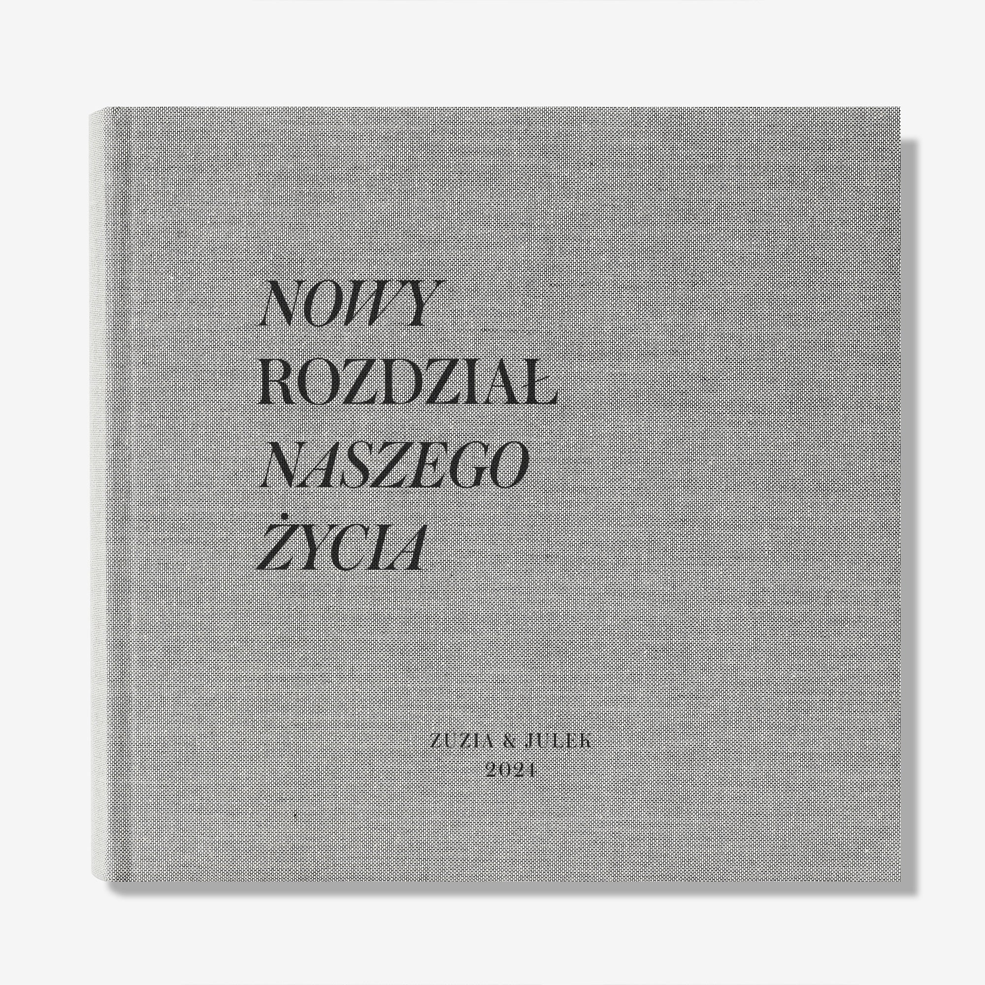 Duży album personalizowany dla Nowożeńców
