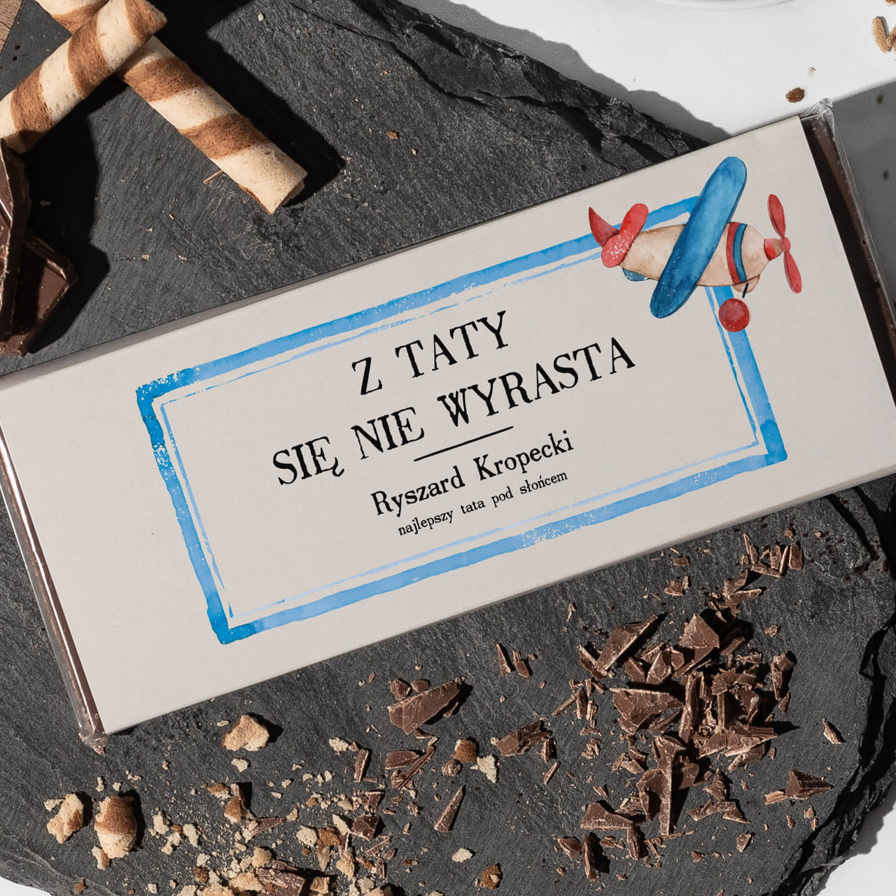 Personalizowana czekolada na Dzień Ojca