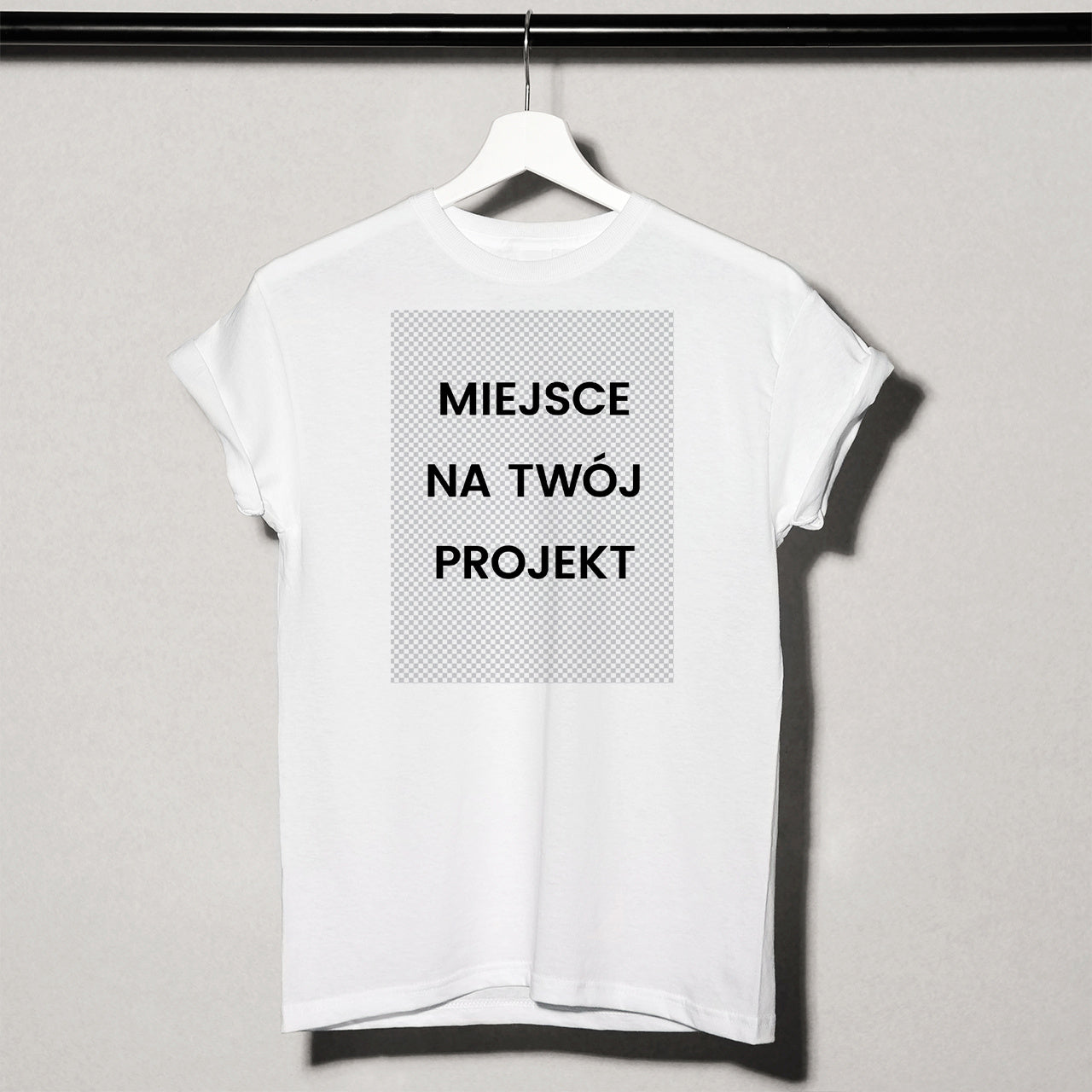 Koszulka biała dziecięca - własny projekt