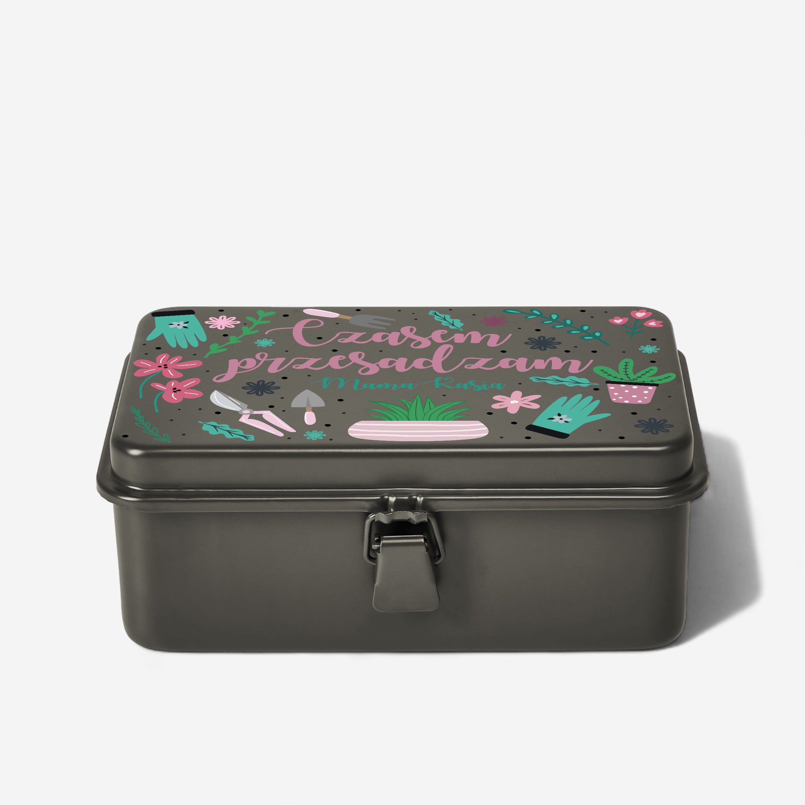 Personalizowana skrzynka na nasiona - prezent dla miłośnika ogrodu