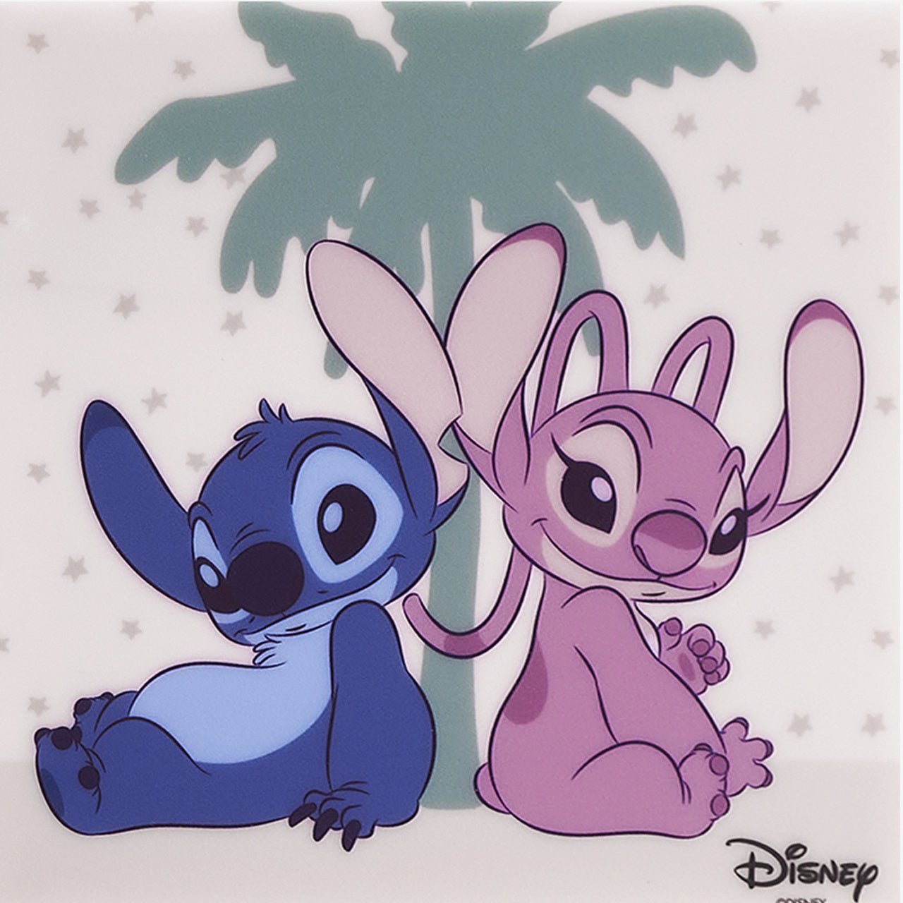 Dekoracyjna Lampka Stitch Kwadratowa Lampka Na Baterie Do Pokoju Dziecka lampka disney