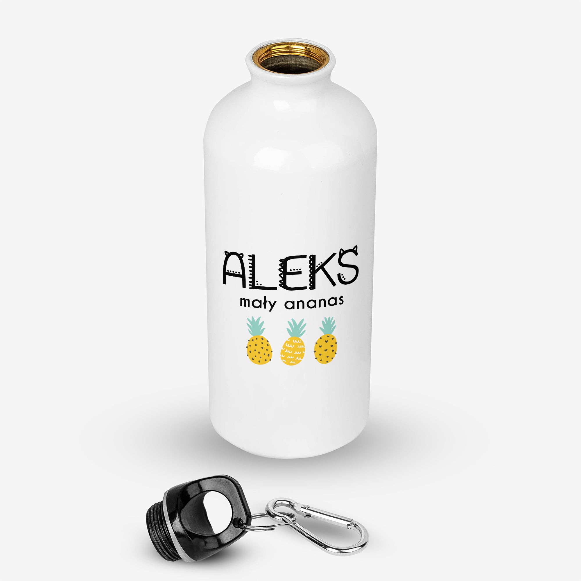 Bidon dla ucznia - mały ananas