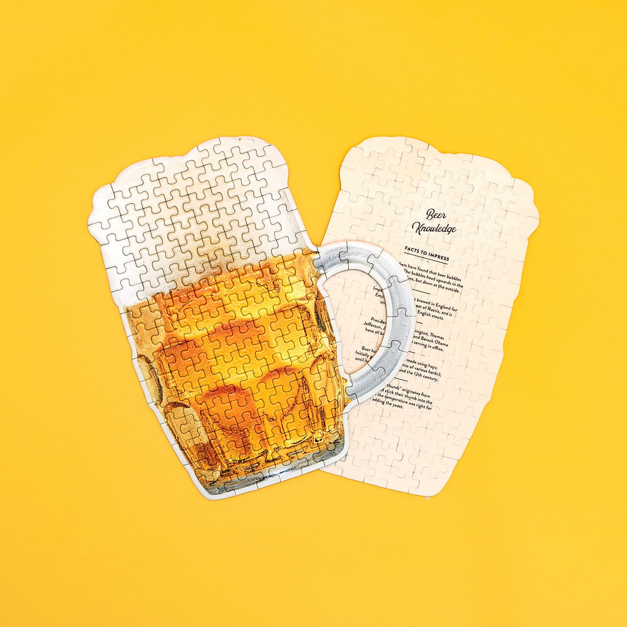 Śmieszne puzzle piwo - upominek dla piwosza prezent dla piwosza prezent na urodziny dla niego