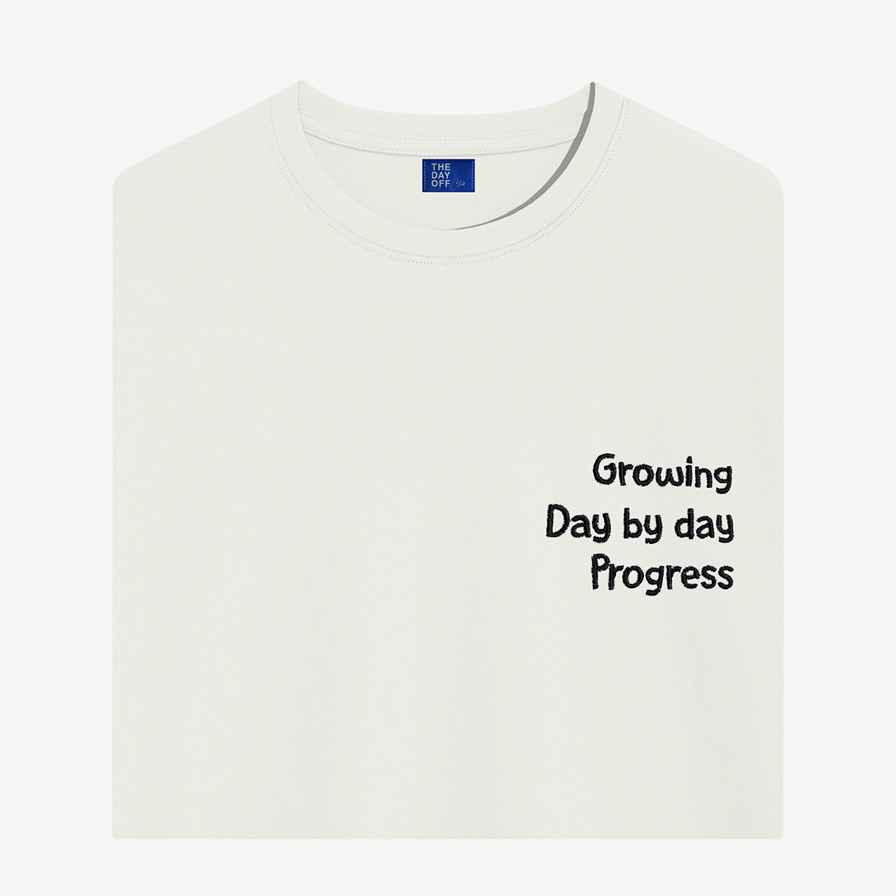 Koszulka TheDayOff Growing Day By Day prezent dla przyszłej mamy koszulka dla ciężarnej koszulka z nadrukiem