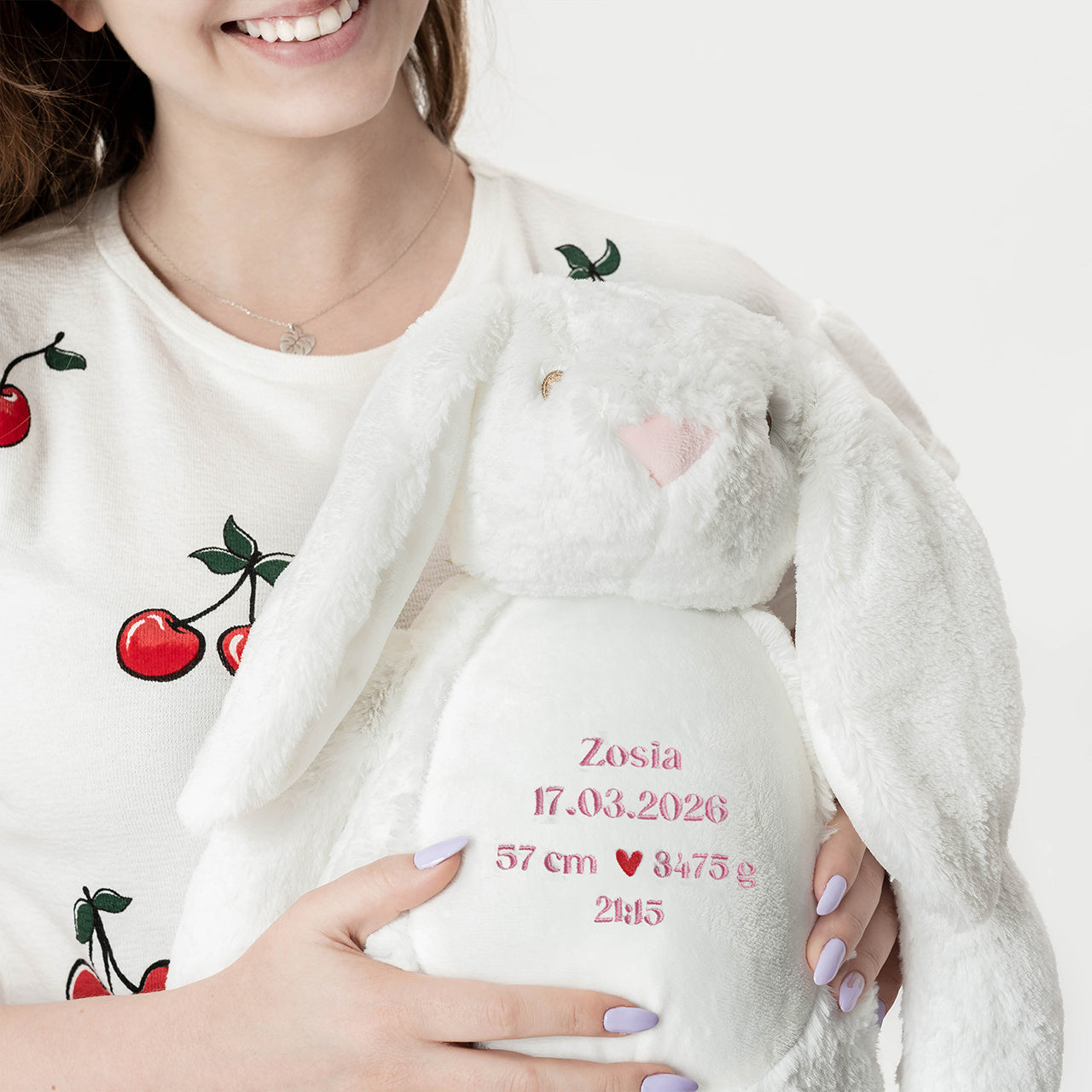 Maskotka z metryczką - prezent na narodziny dziewczynki  prezent na narodziny dziewczynki personalizowany