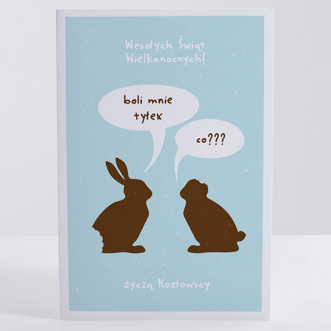 Wielkanocna kartka personalizowana