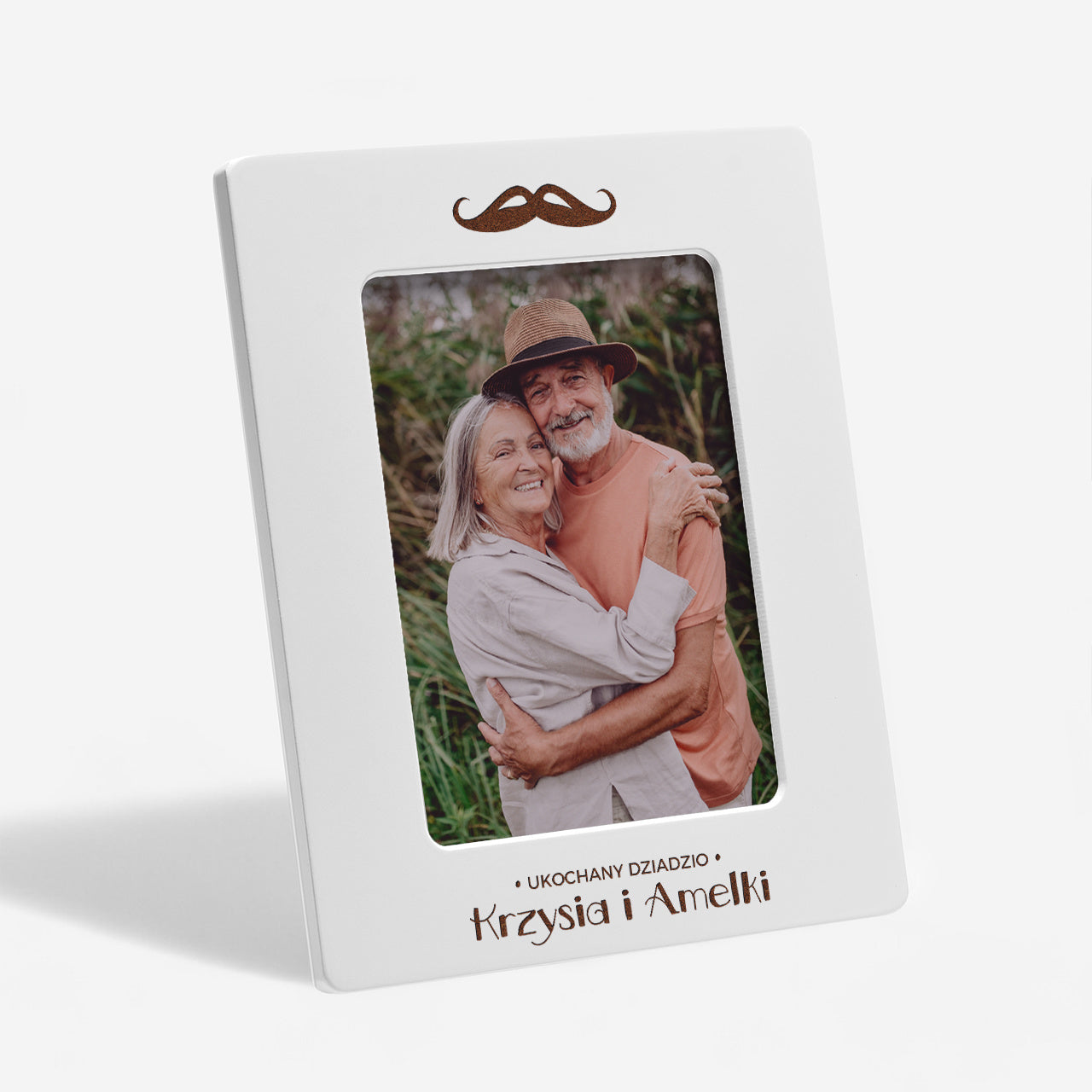 Personalizowana ramka na zdjęcie - prezent dla dziadka na Dzień Dziadka