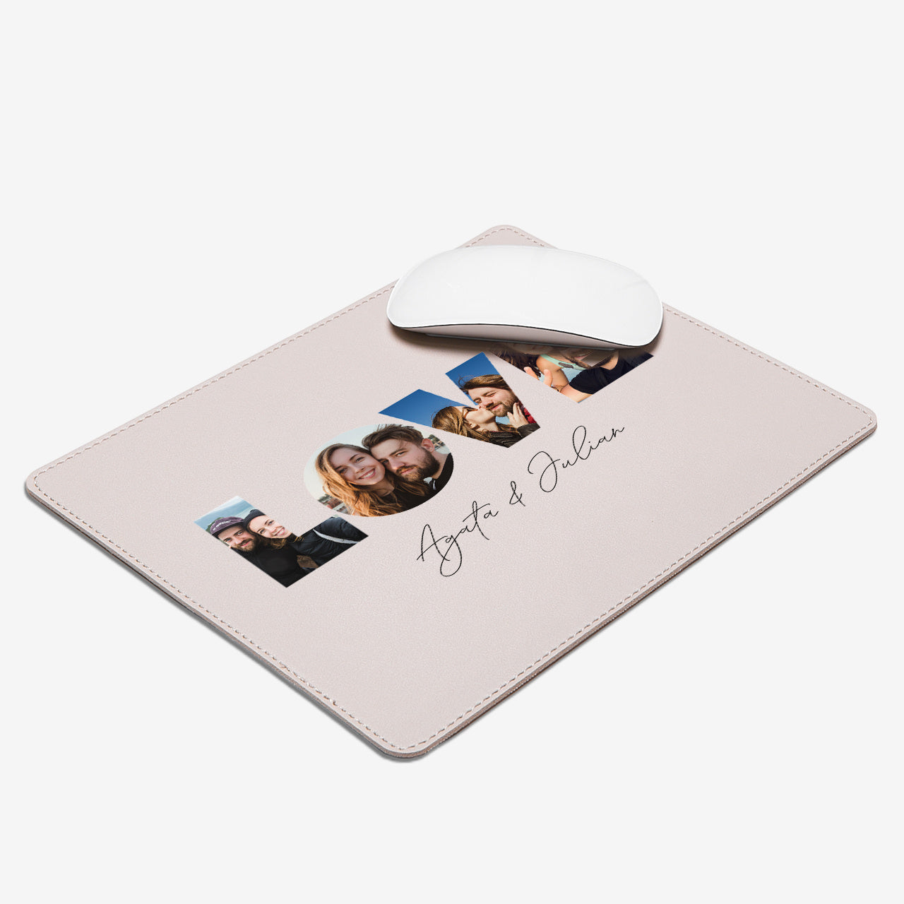 Personalizowana mata pod myszkę - prezent ze zdjęciem dla dziewczyny