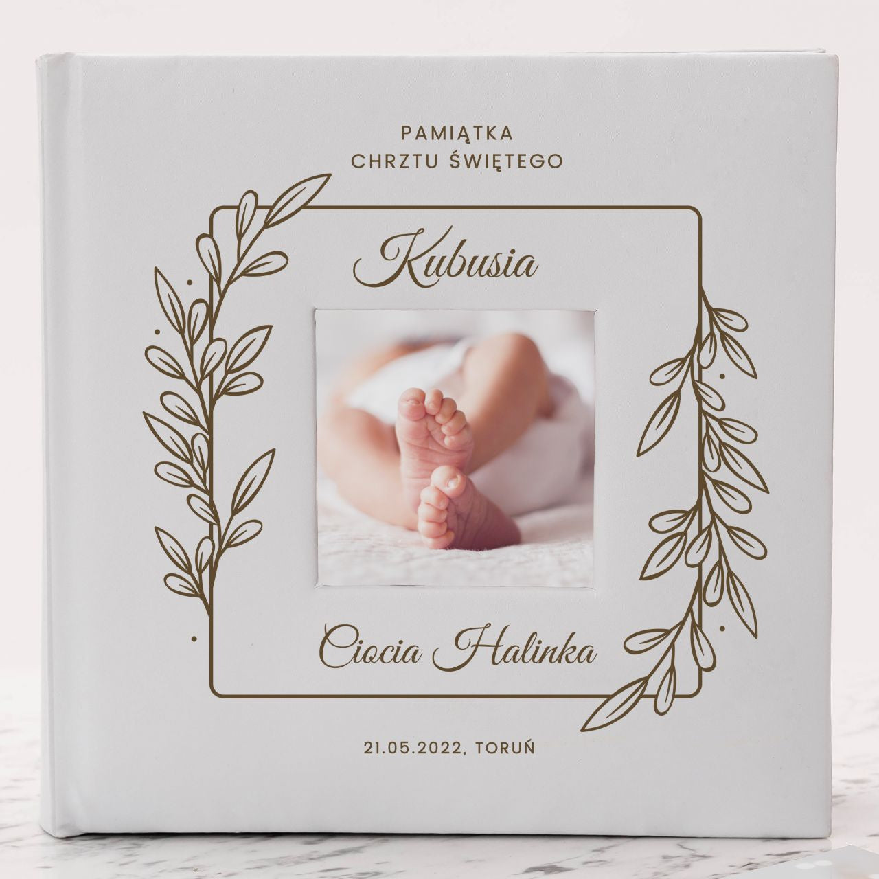 Album na zdjęcia z chrztu - pamiątka chrztu świętego