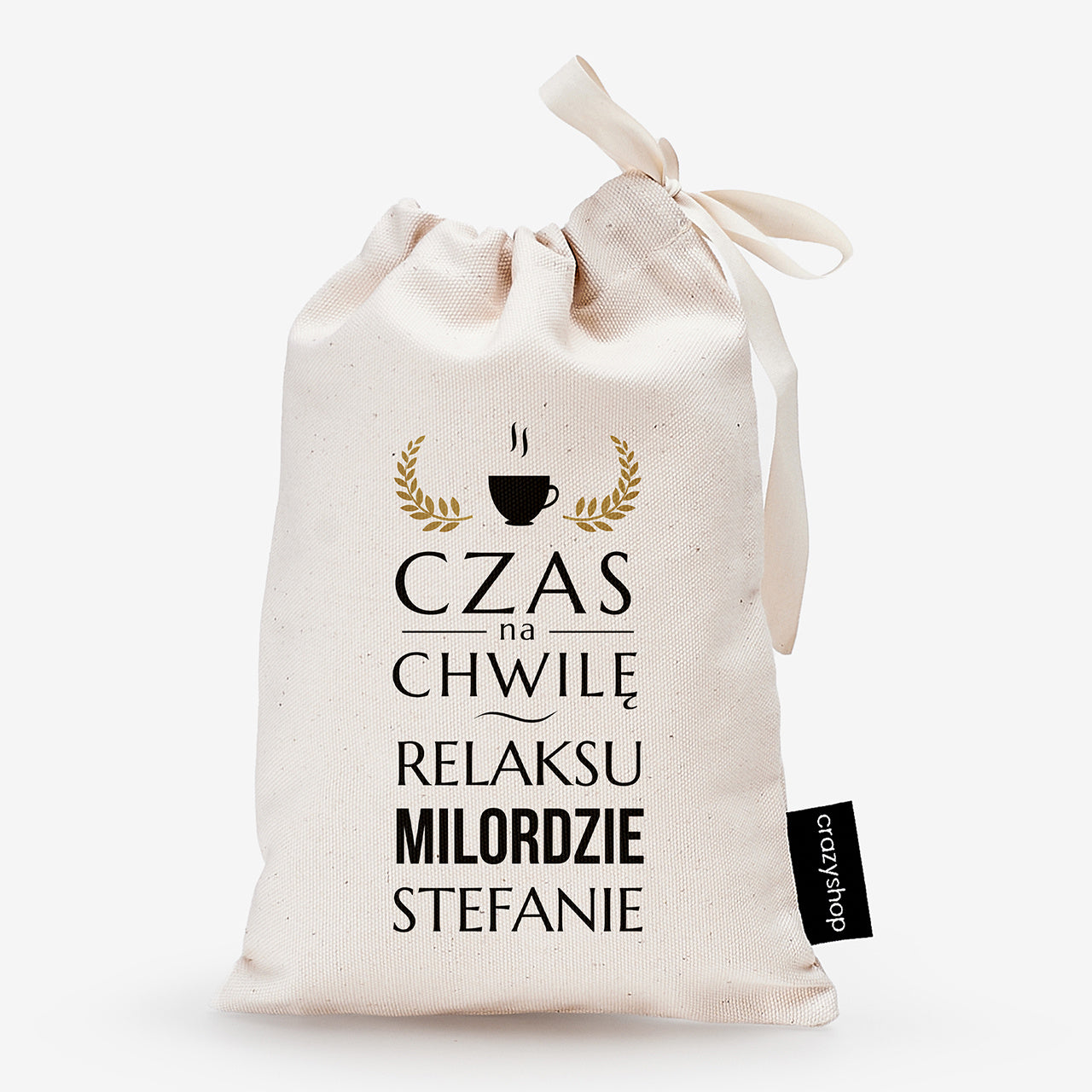 Kawa i czekolada w worku - Chwila Relaksu - prezent dla kolegi z pracy na urodziny zestaw prezentowy