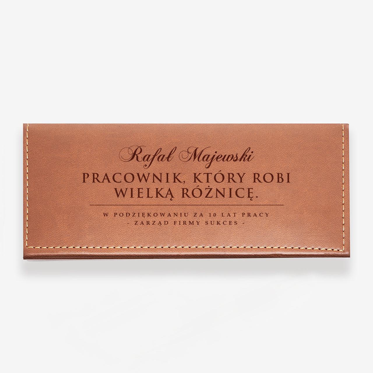 Pudełko na długopis z grawerem Prezent dla pracownika z okazji Jubileuszu elegancki prezent dla pracownika