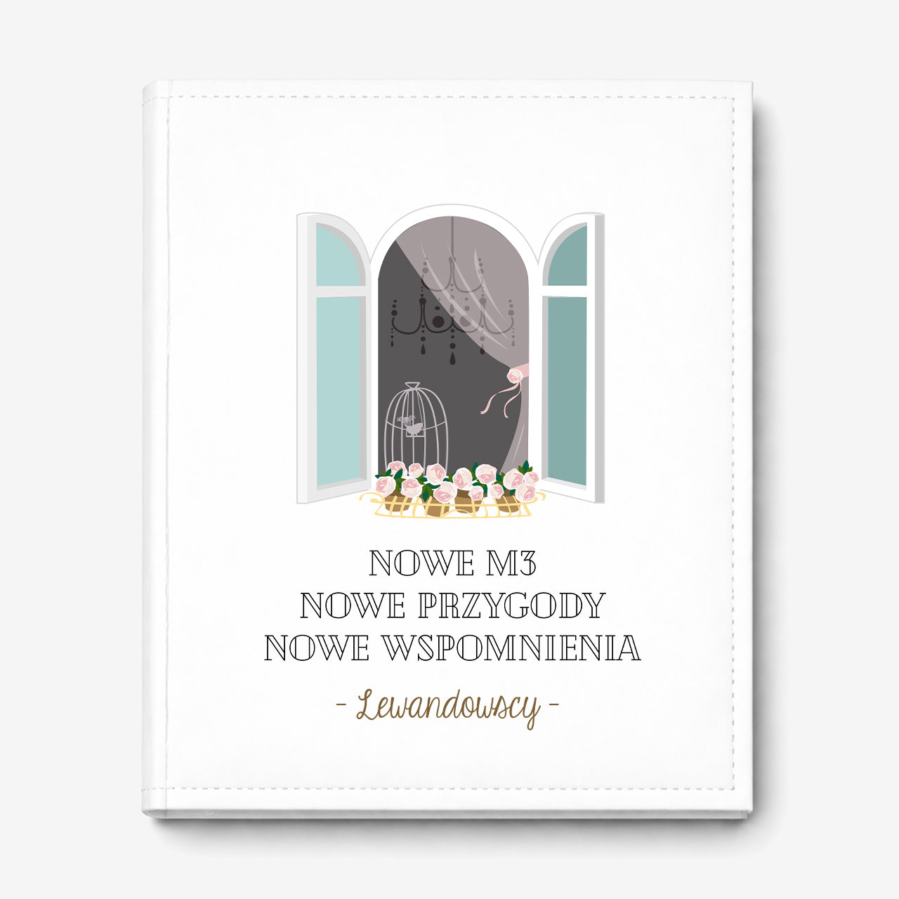 Album na zdjęcia na prezent do nowego domu prezent na parapetówkę prezent na nowy dom album do zdjęć