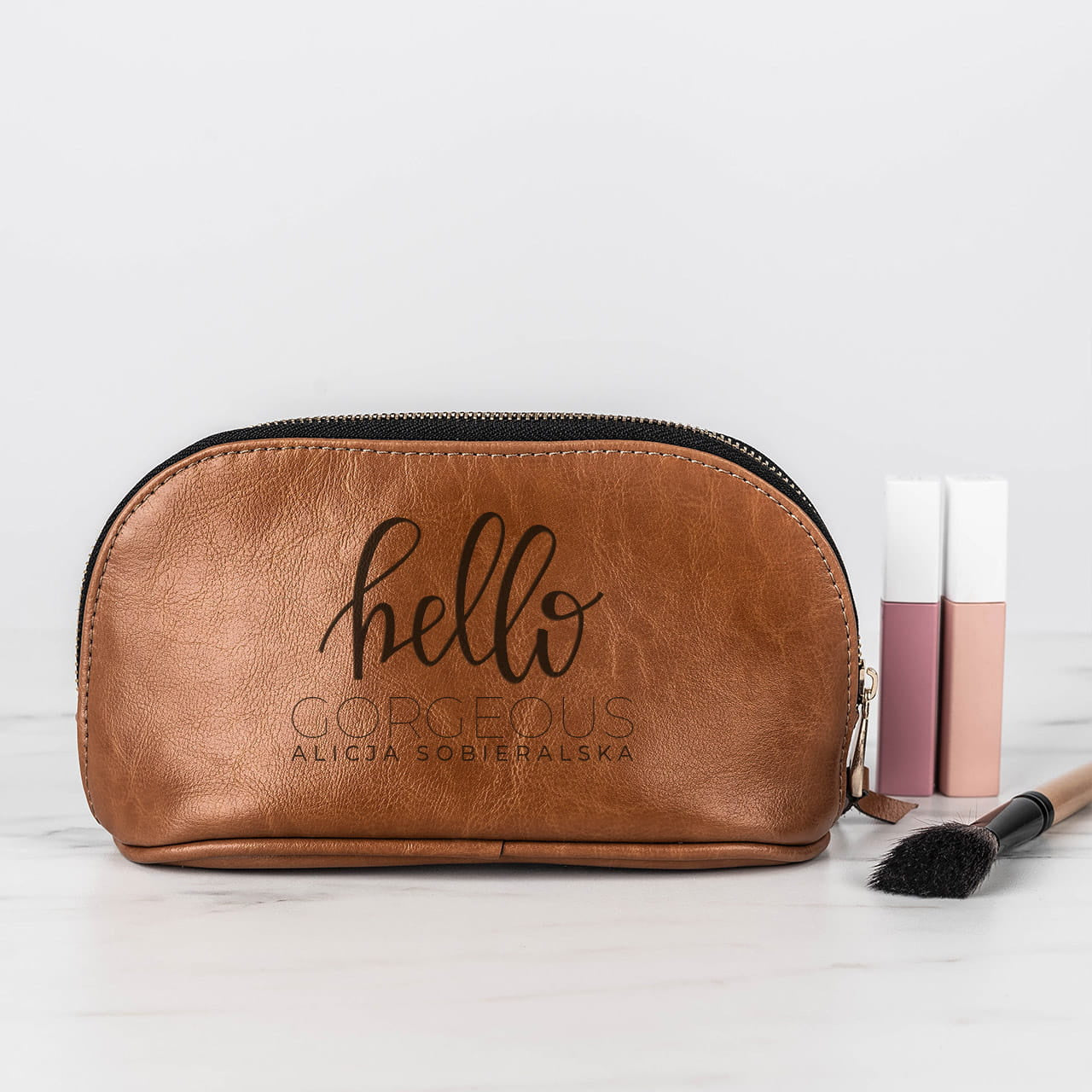 Damska kosmetyczka z personalizacją - prezent urodzinowy dla dziewczyny prezent na urodziny dla dziewczyny 