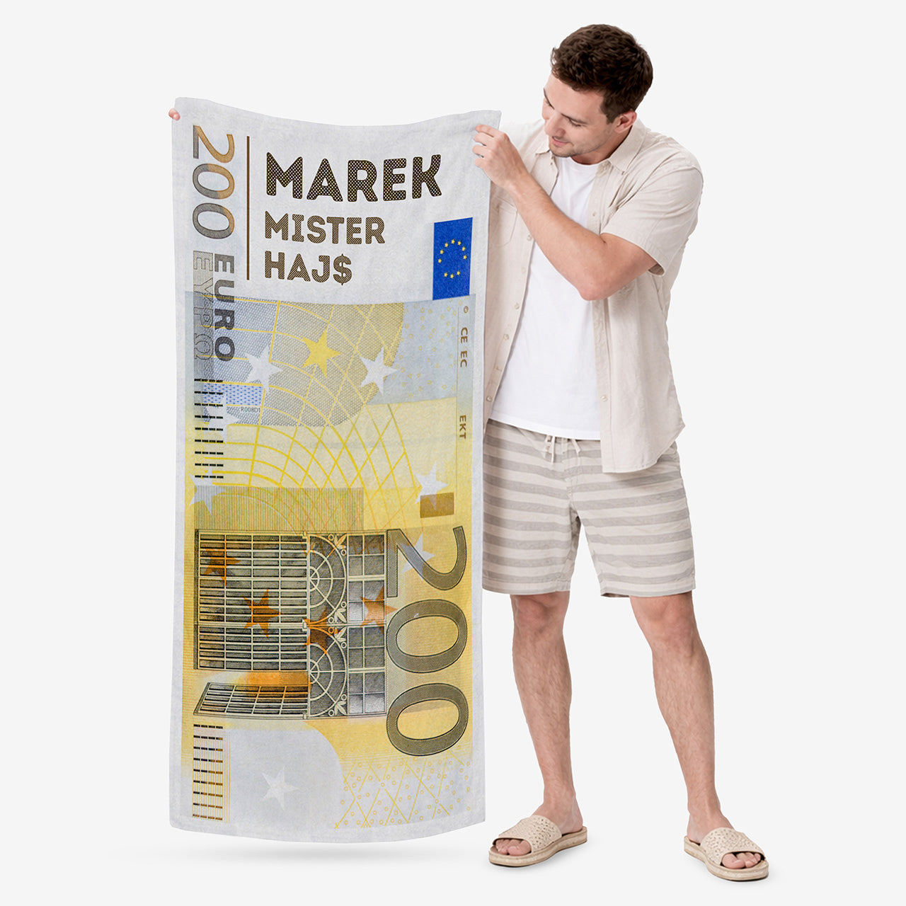 Ręcznik banknot - prezent dla chłopaka