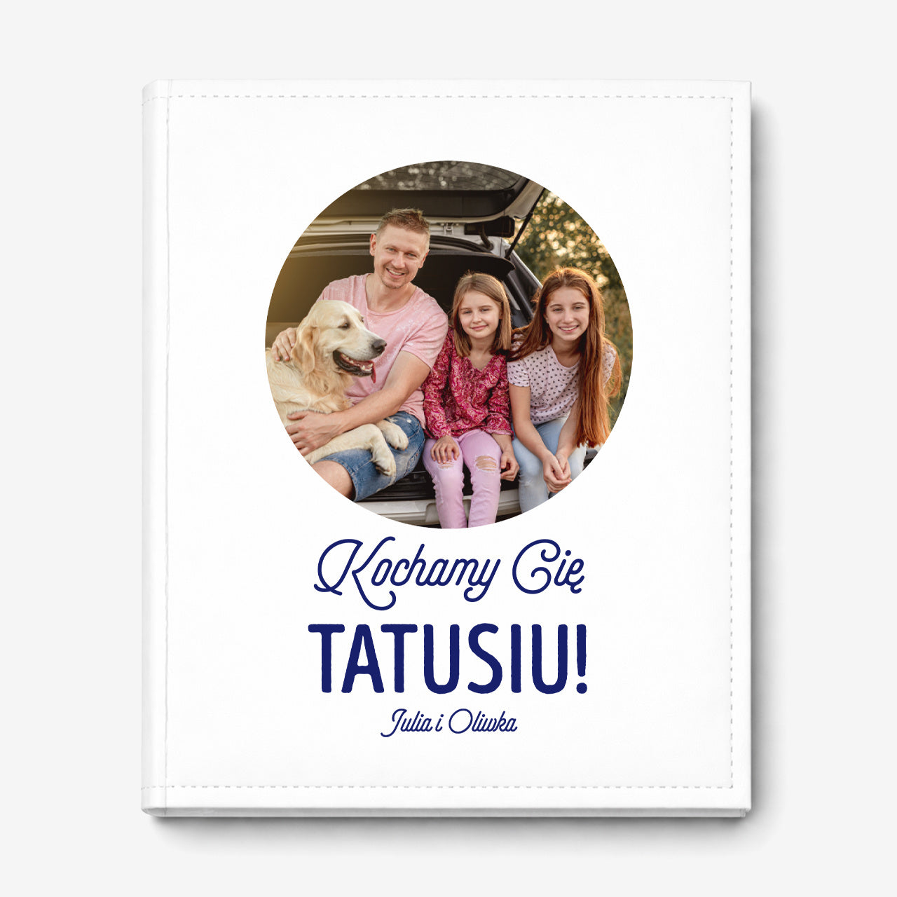 Personalizowany album dla Taty na prezent album na dzień taty prezent dla taty prezent na dzień taty
