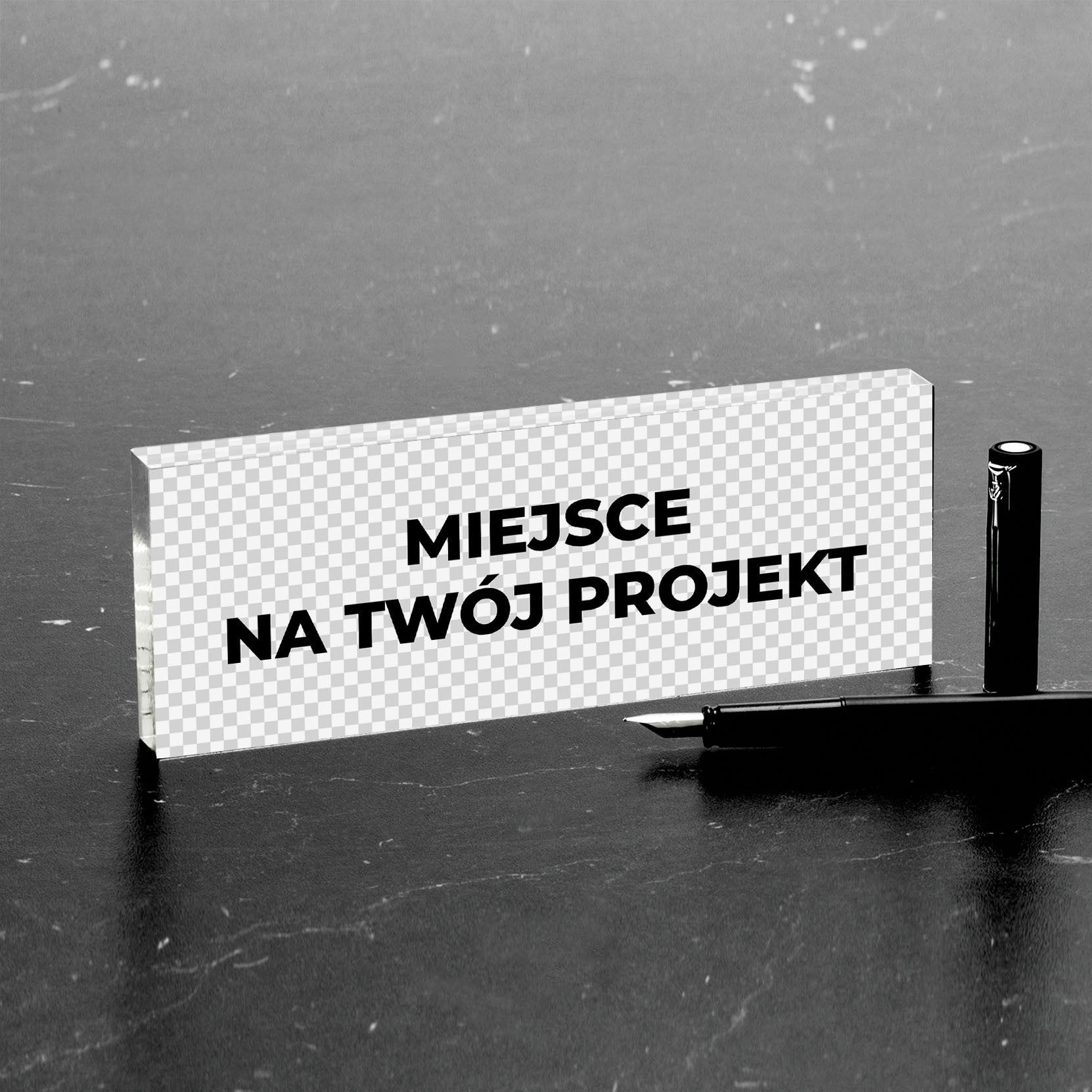 Tabliczka akrylowa personalizowana - Twój projekt