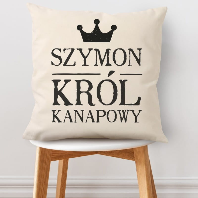 Śmieszna poduszka dla leniucha