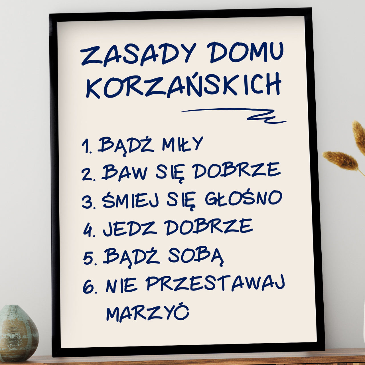 Plakat na nowe mieszkanie - zasady