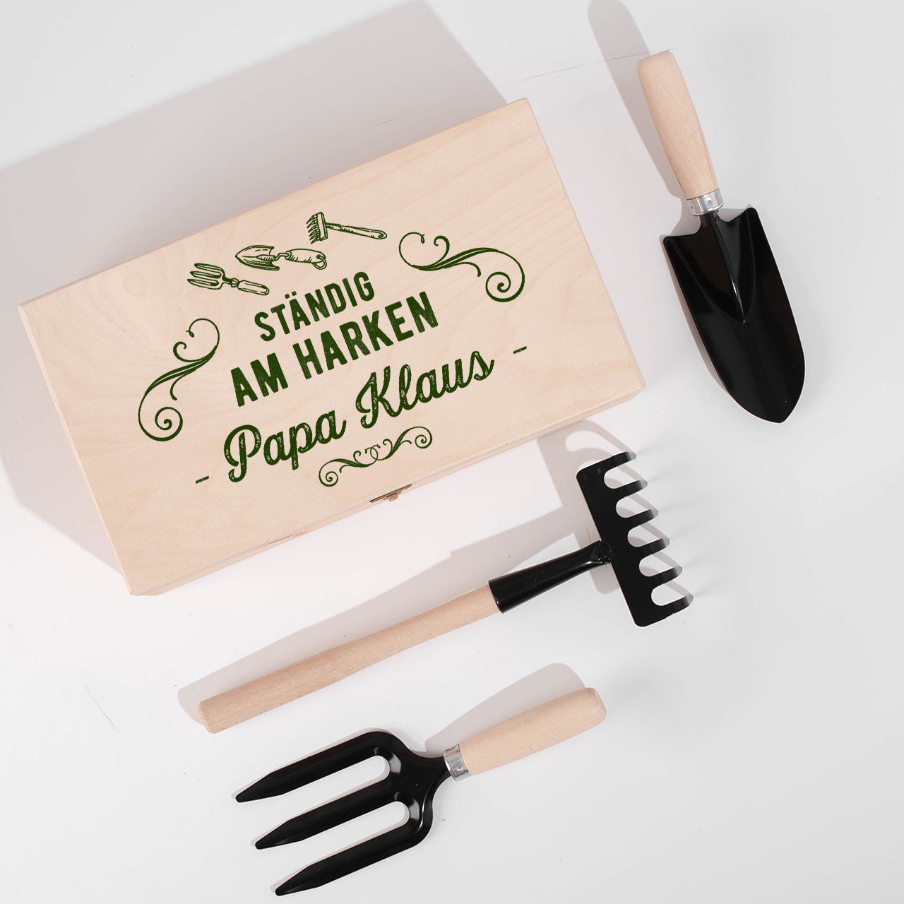 Gartengeräte-Set - Geschenk für den Gärtner - Vater
