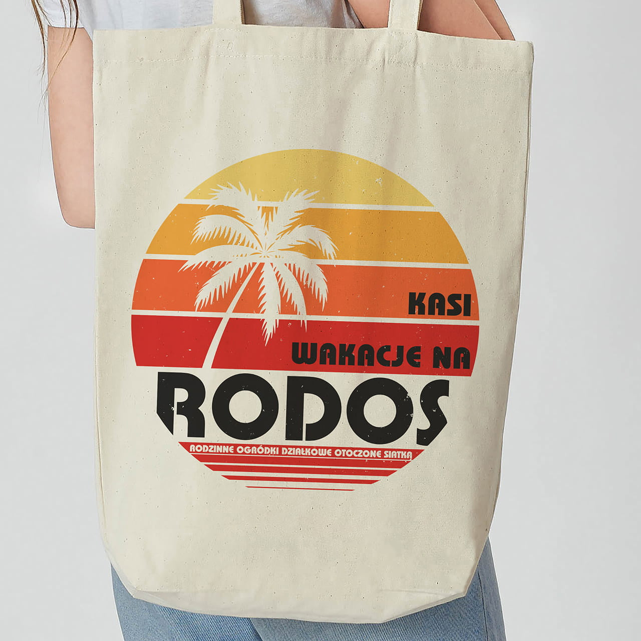 Personalizowana torba bawełniana na urodziny prezent na urodziny prezent urodzinowy torba personalizowana