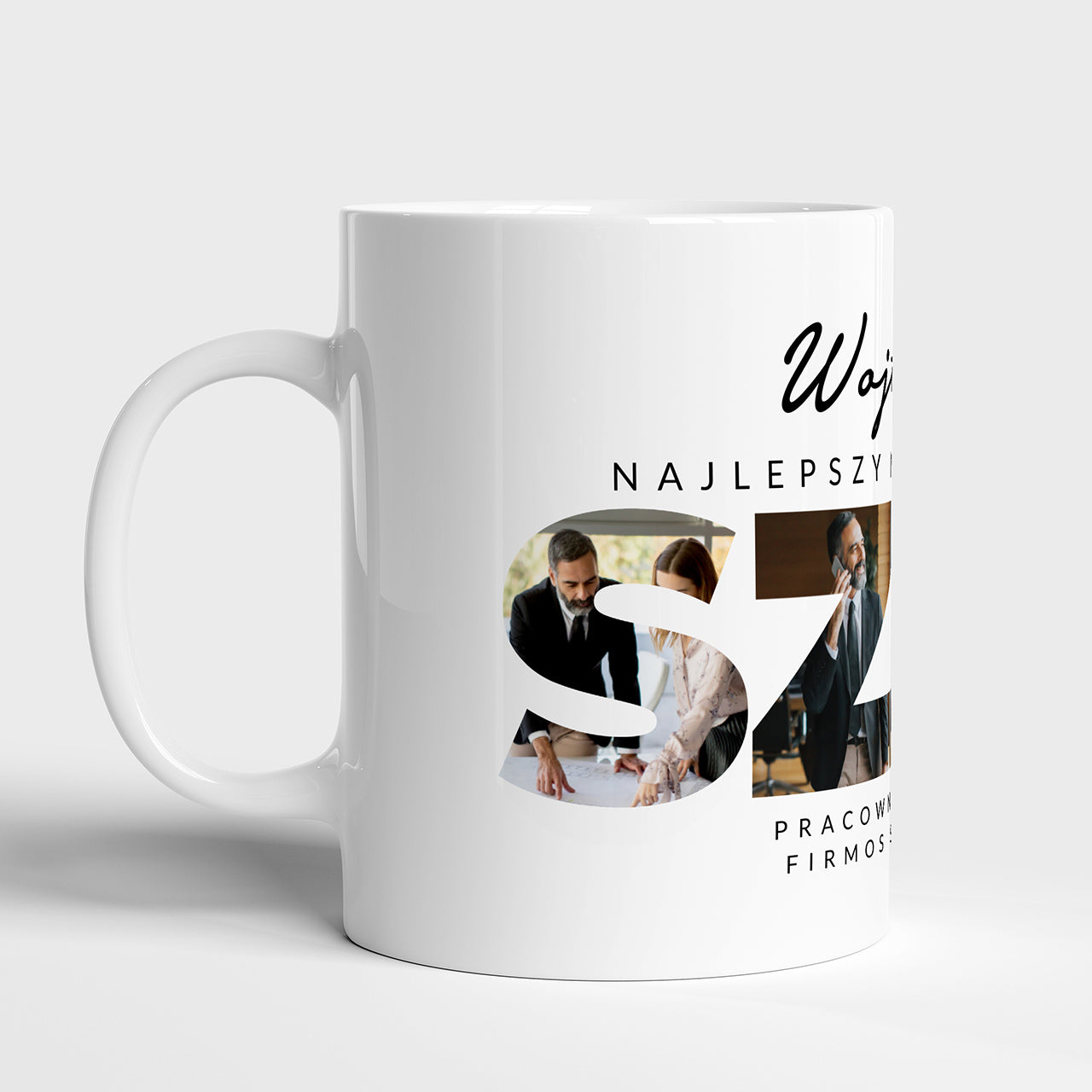 Personalizowany kubek dla szefa - Najlepszy Szef