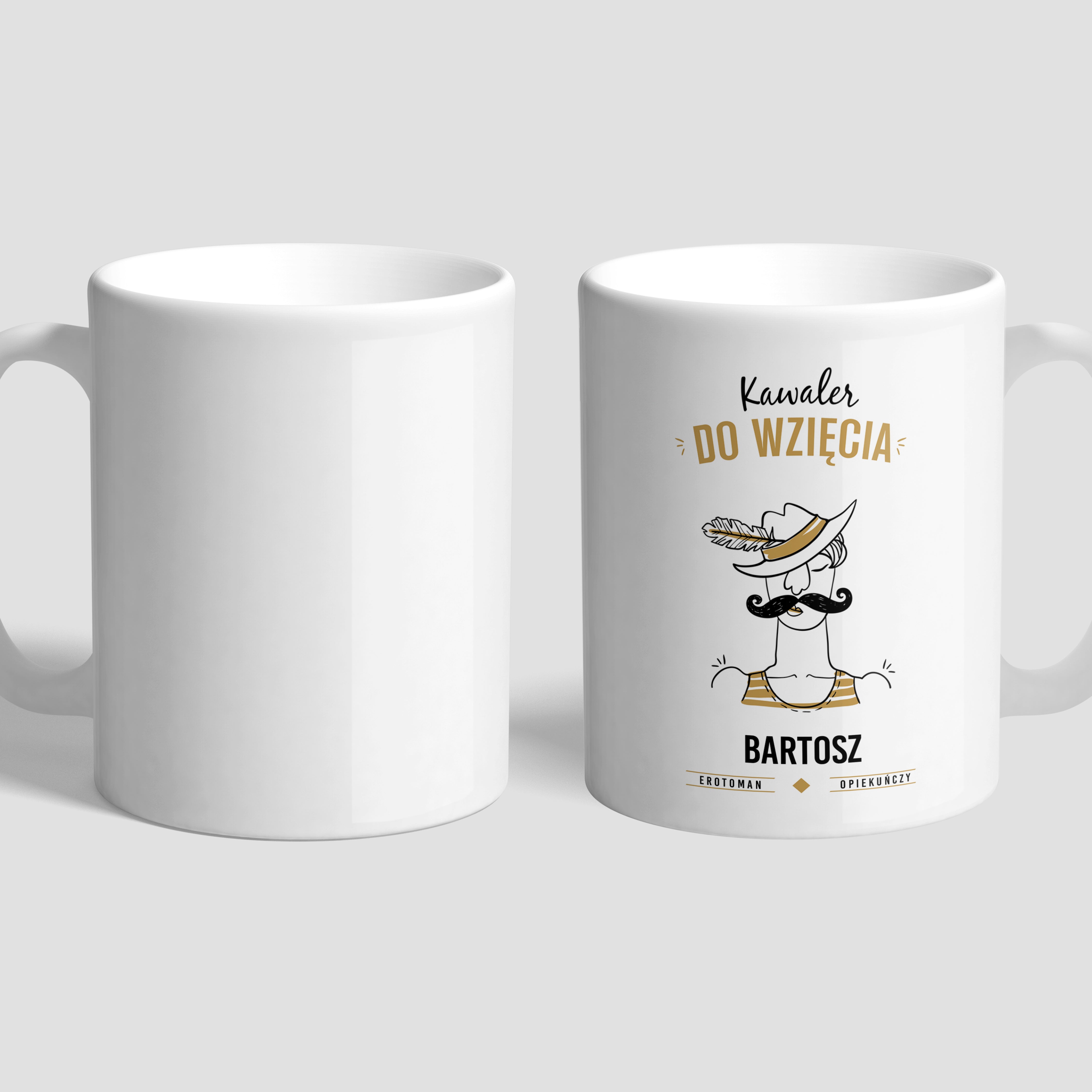 Personalizowany kubek - Kawaler Do Wzięcia - prezent dla singla ,kubek dla singla, kubek personalizowany