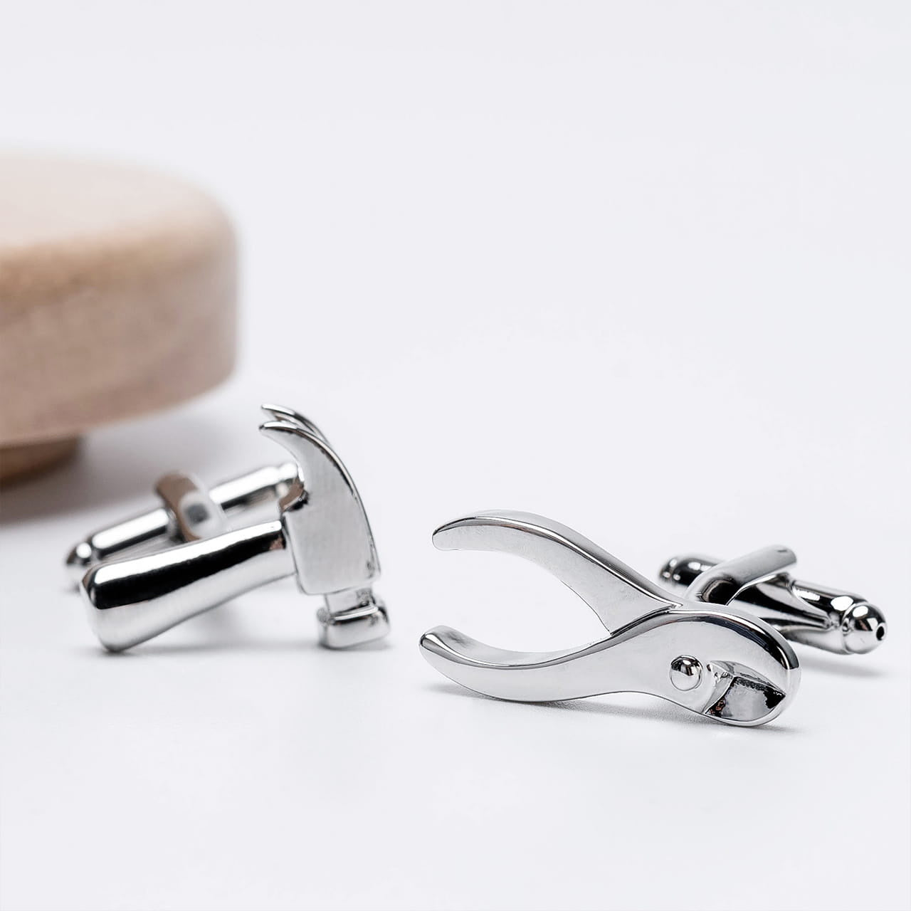 Spinki dla majsterkowicza Narzędzia prezent dla złotej rączki spinki do mankietów prezent dla majsterkowicza