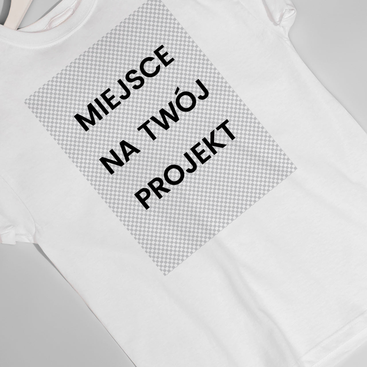 Koszulka biała dziecięca - własny projekt