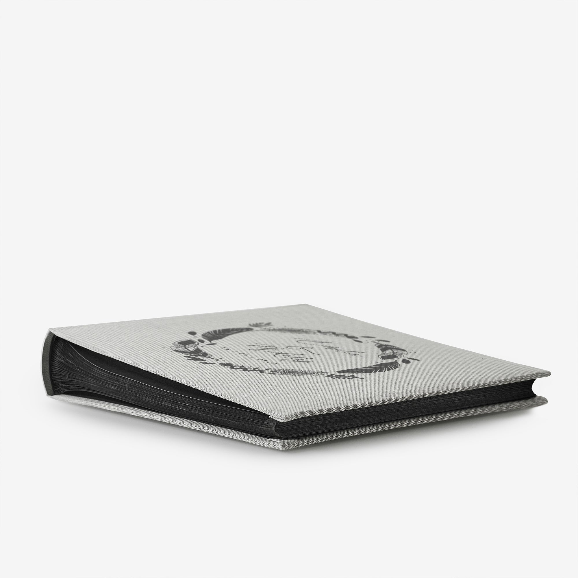 Duży album personalizowany na Ślub - boho
