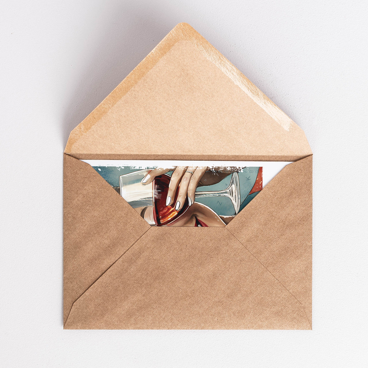 Kartka na urodziny dla przyjaciółki A4 kartka personalizowana dla przyjaciółki upominek dla przyjaciółki