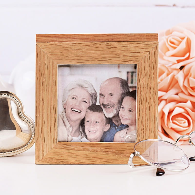 Personalizowana foto kostka - prezent na urodziny dla babci