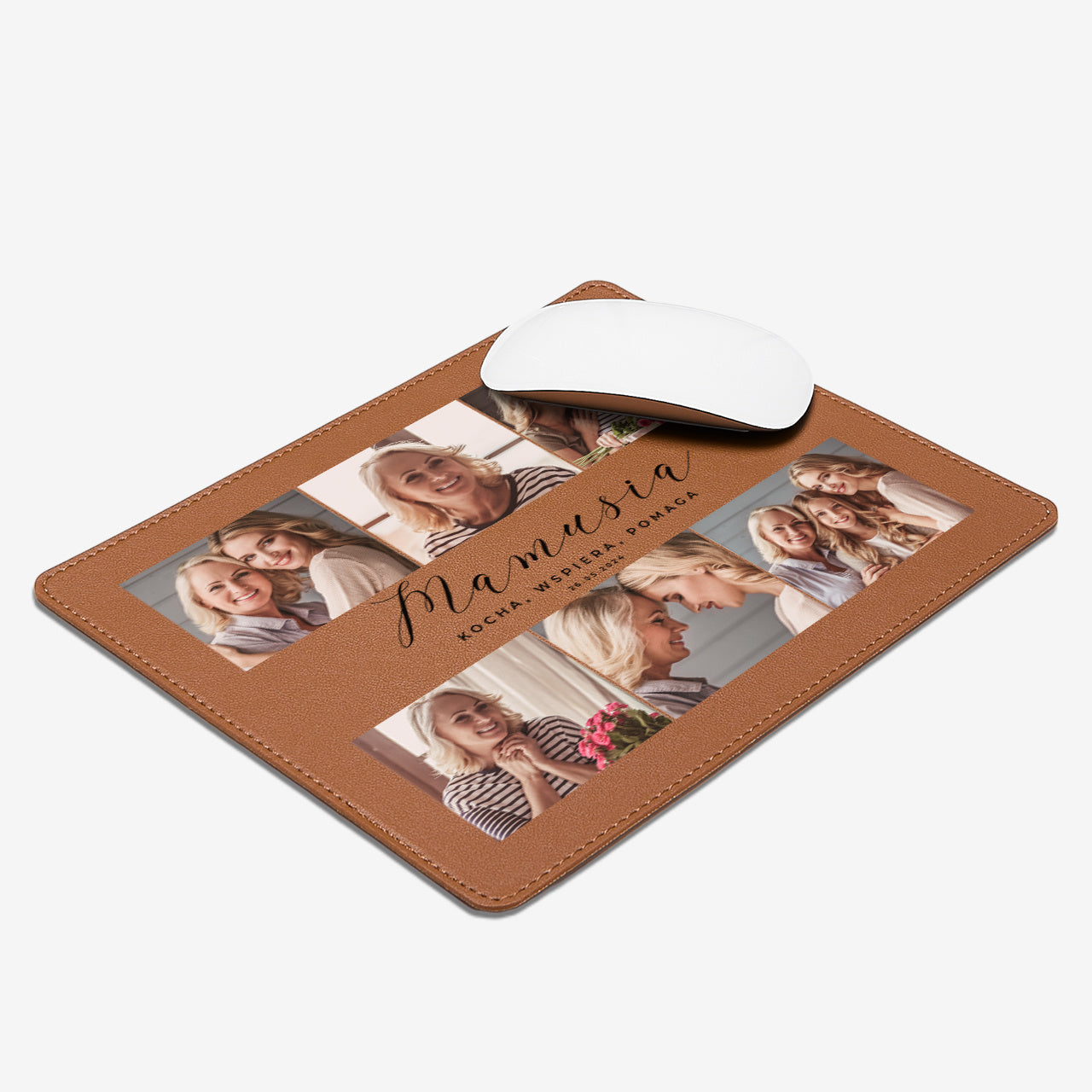 Podkładka na biurko ze zdjęciami - praktyczny prezent dla mamy